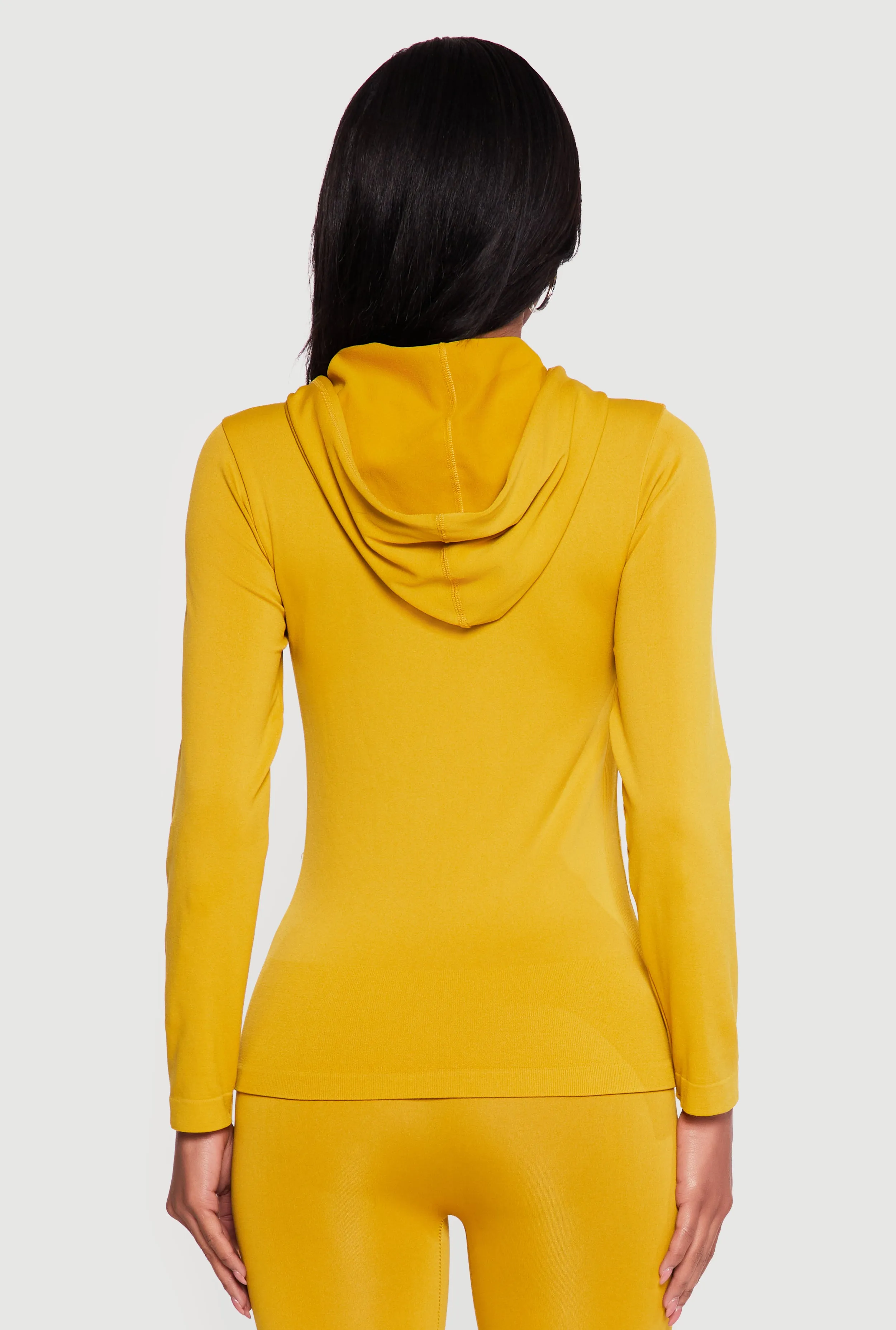 Drawstring Hooded Zip Front Track Jacket sold by Rainbow product image thumbnail 5