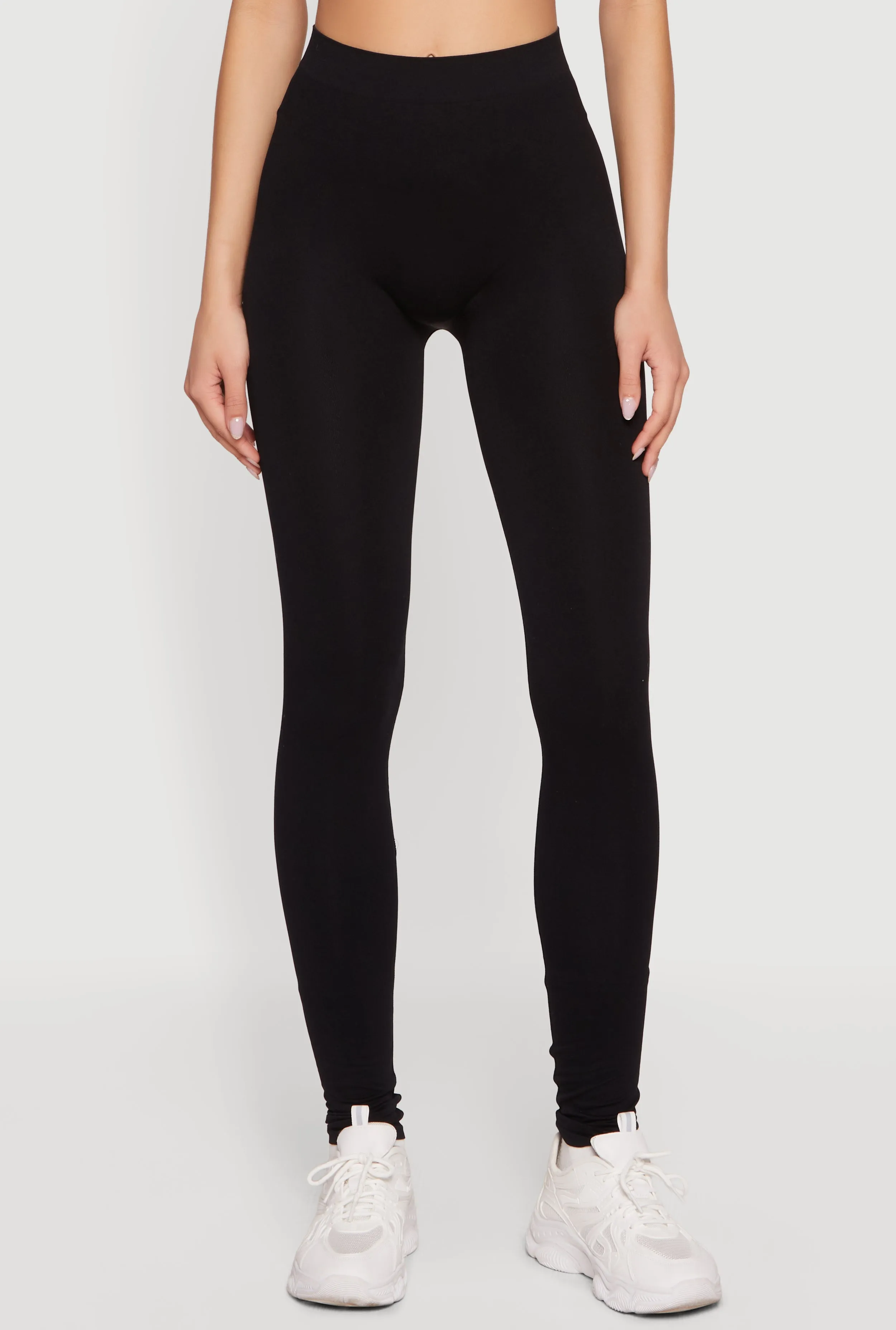 High Waisted Basic Leggings sold by Rainbow product image thumbnail 3