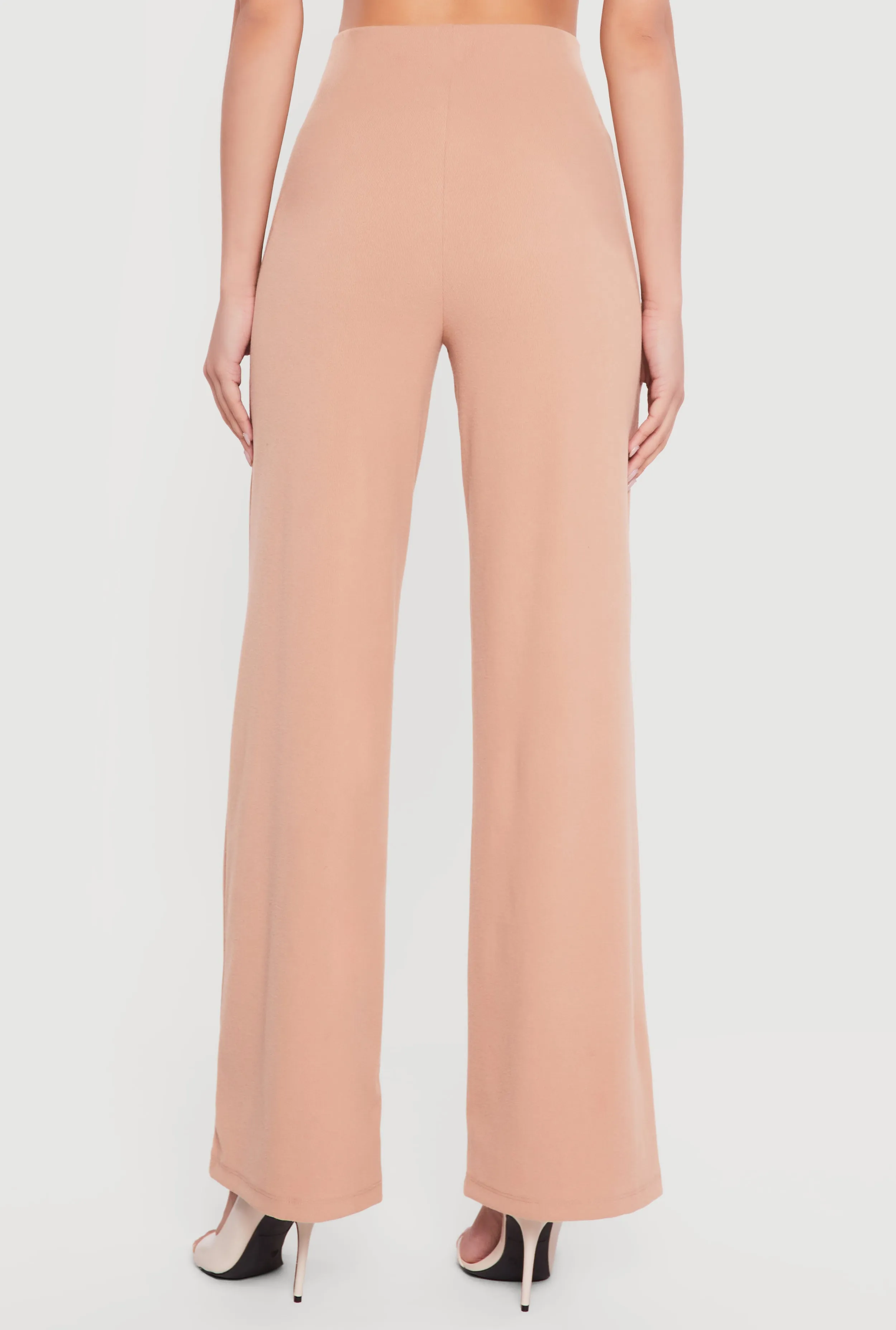 High Waisted Wide Leg Pull On Pants sold by Rainbow product image thumbnail 5