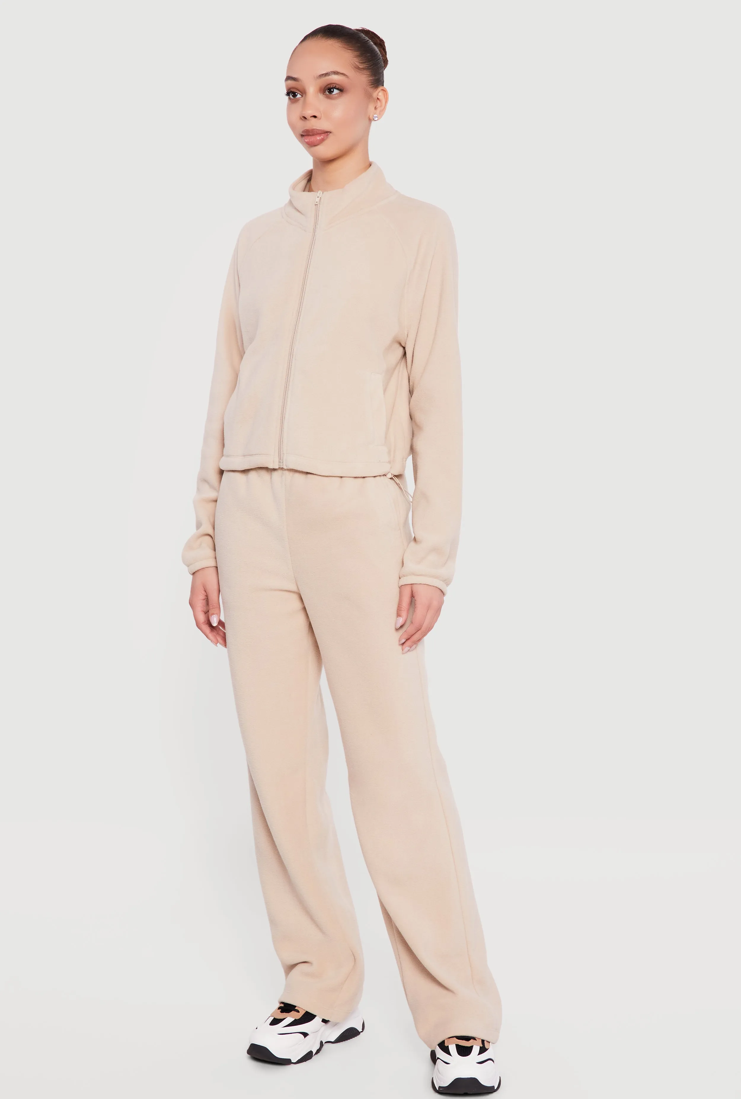 High Waisted Straight Leg Sweatpants sold by Rainbow product image thumbnail 2