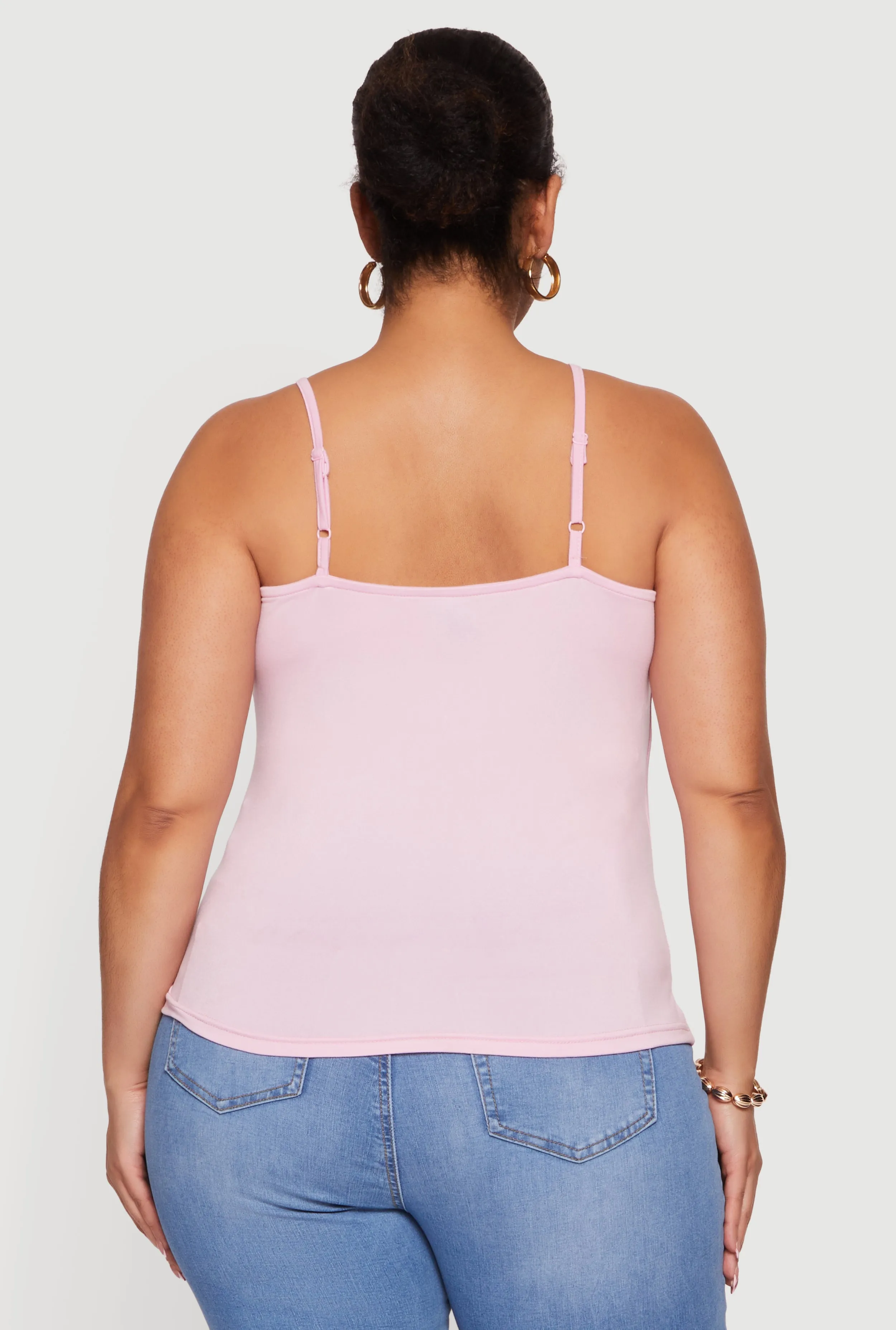 Plus Size Lip Graphic Square Neck Cami sold by Rainbow product image thumbnail 5