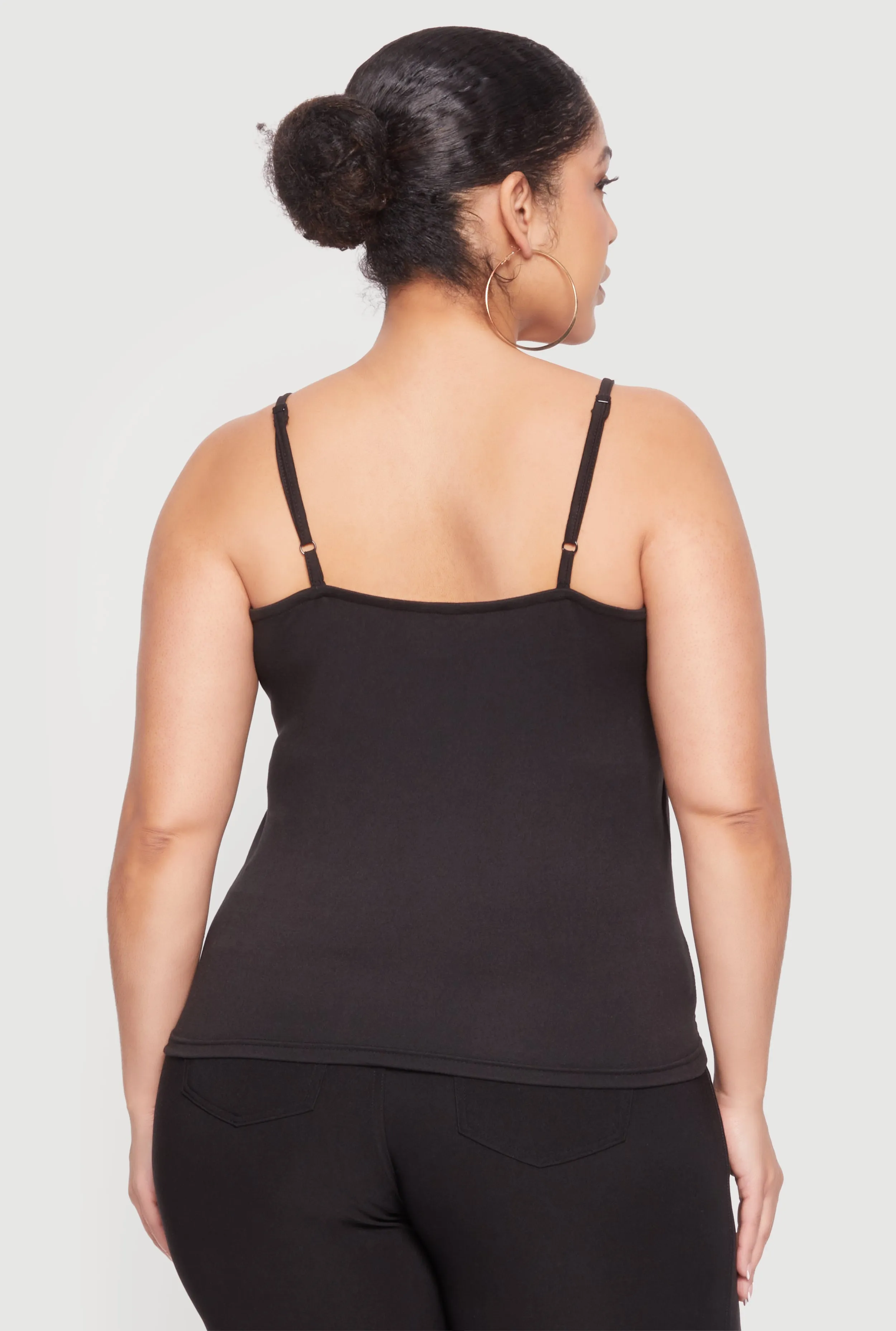 Plus Size Lip Graphic Square Neck Cami sold by Rainbow product image thumbnail 5