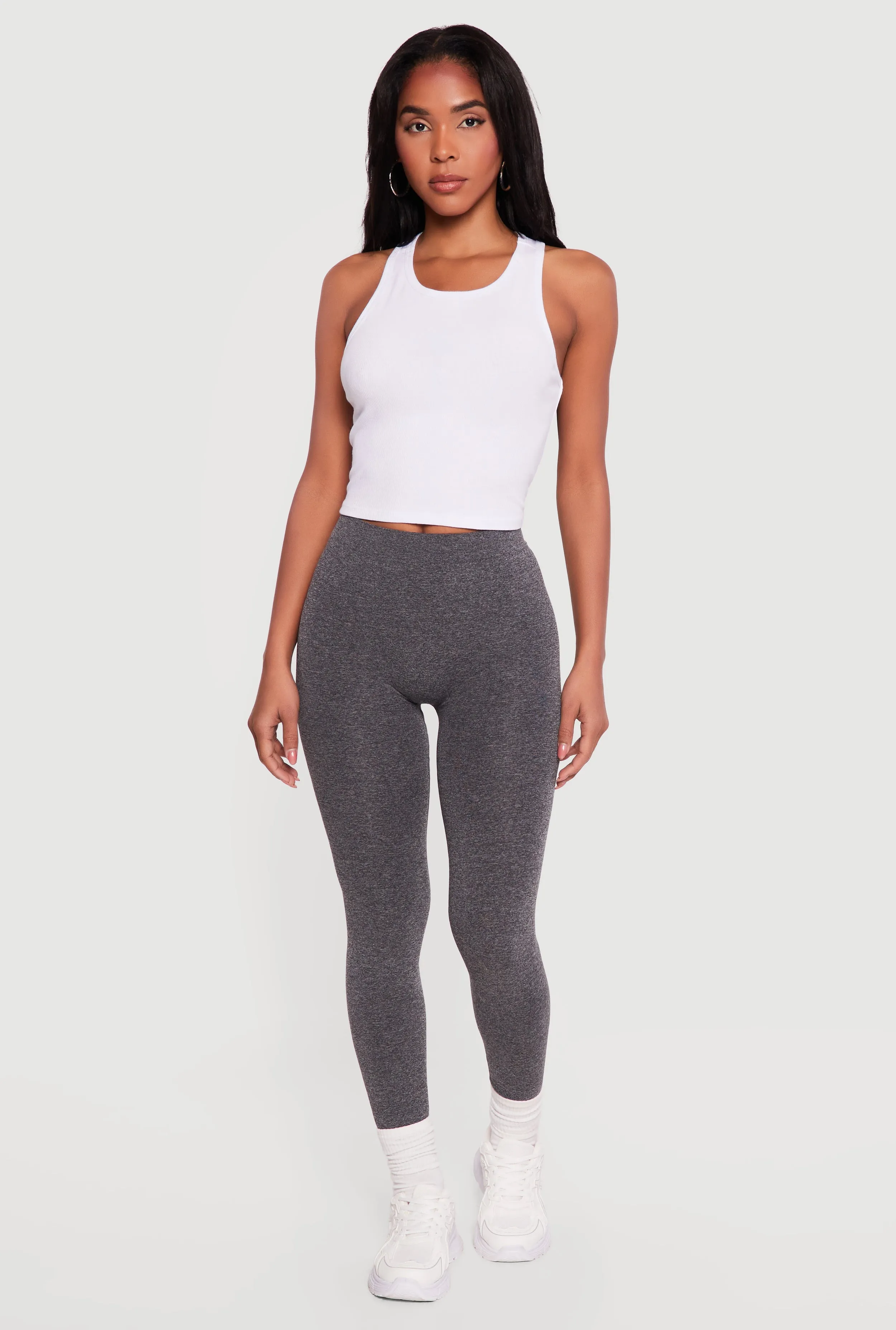 High Waisted Seamless Stretchy Leggings sold by Rainbow