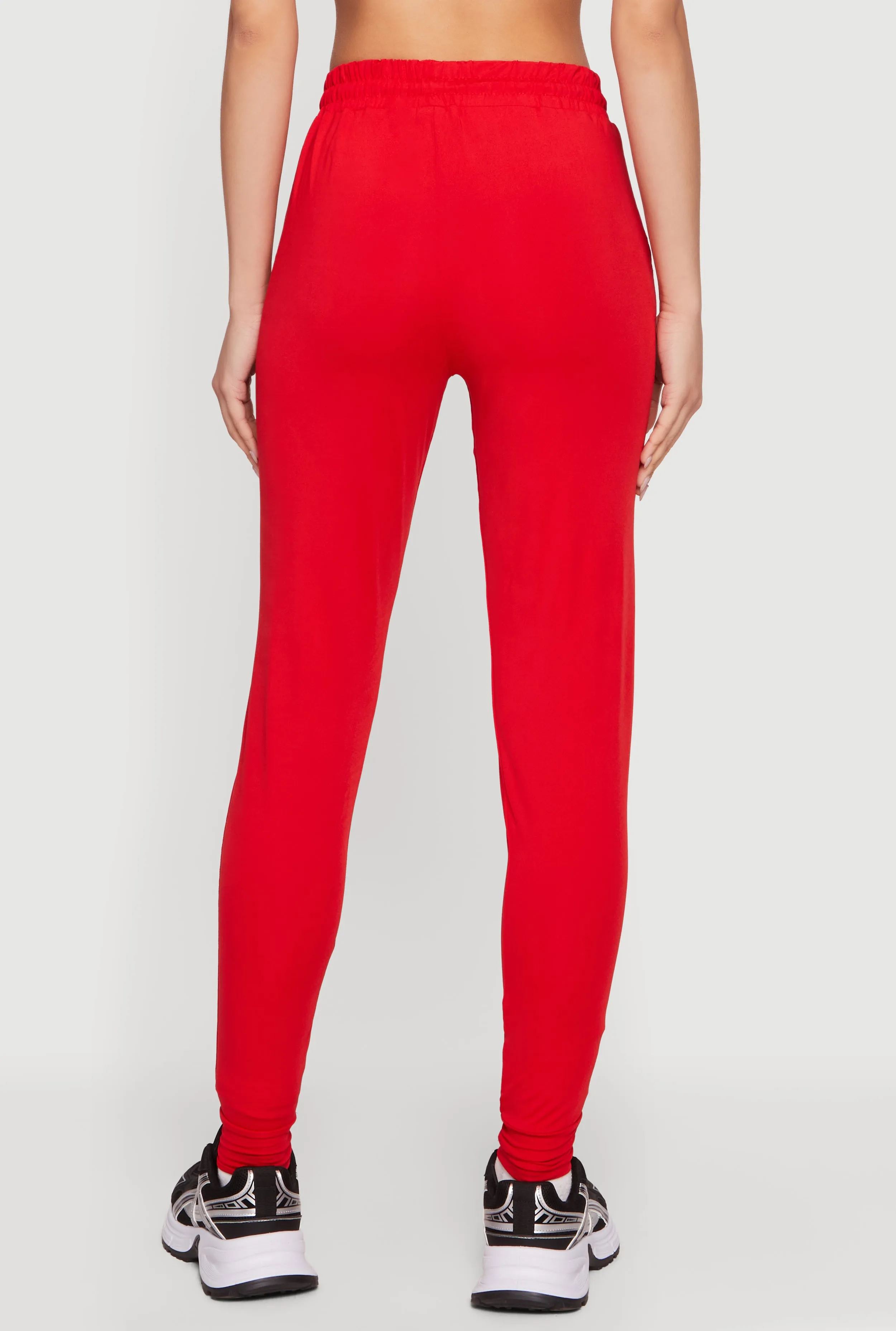 Trendy Mid Rise Drawstring Waist Joggers sold by Rainbow product image thumbnail 5