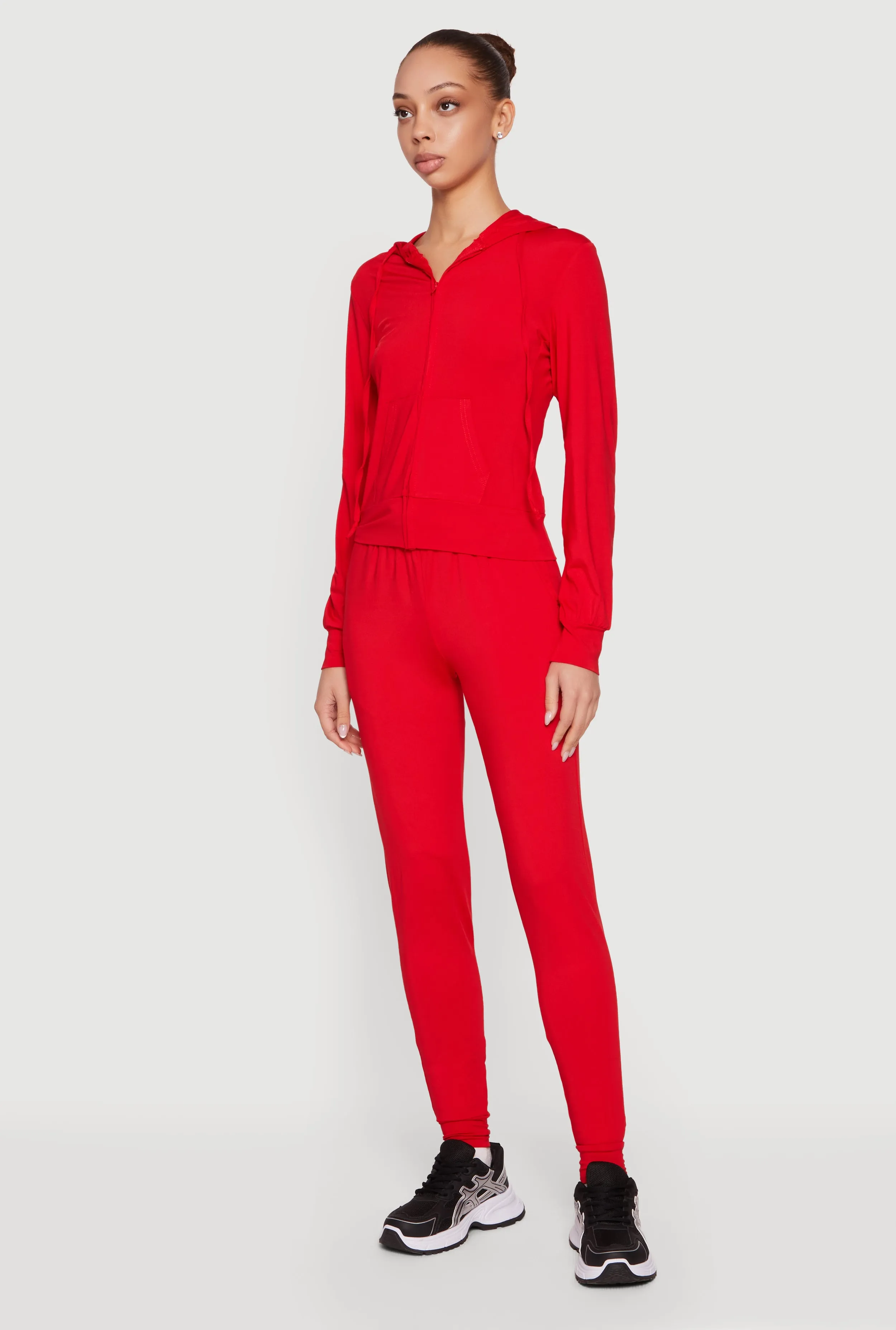 Trendy Mid Rise Drawstring Waist Joggers sold by Rainbow product image thumbnail 2