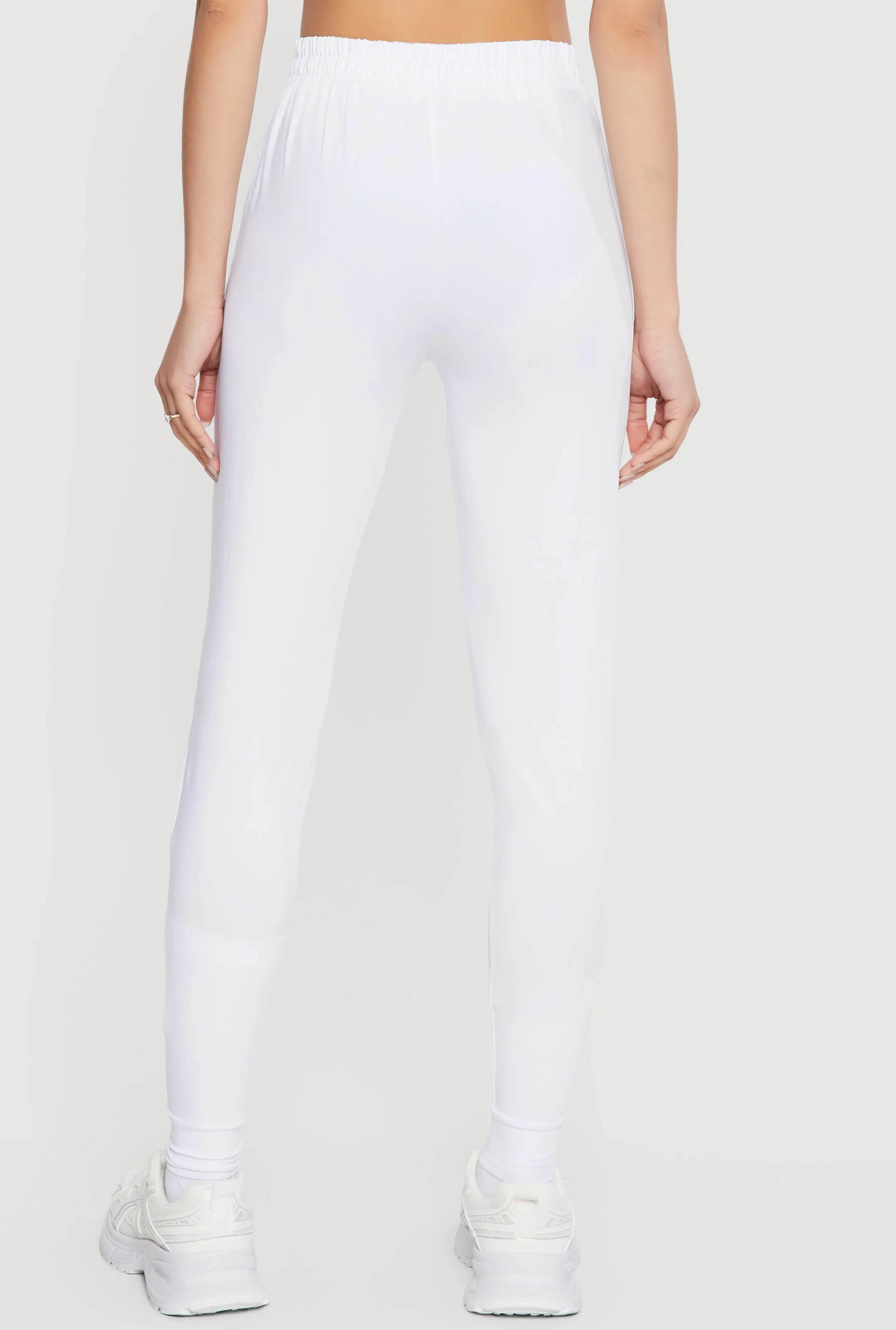 Trendy Mid Rise Drawstring Waist Joggers sold by Rainbow product image thumbnail 5