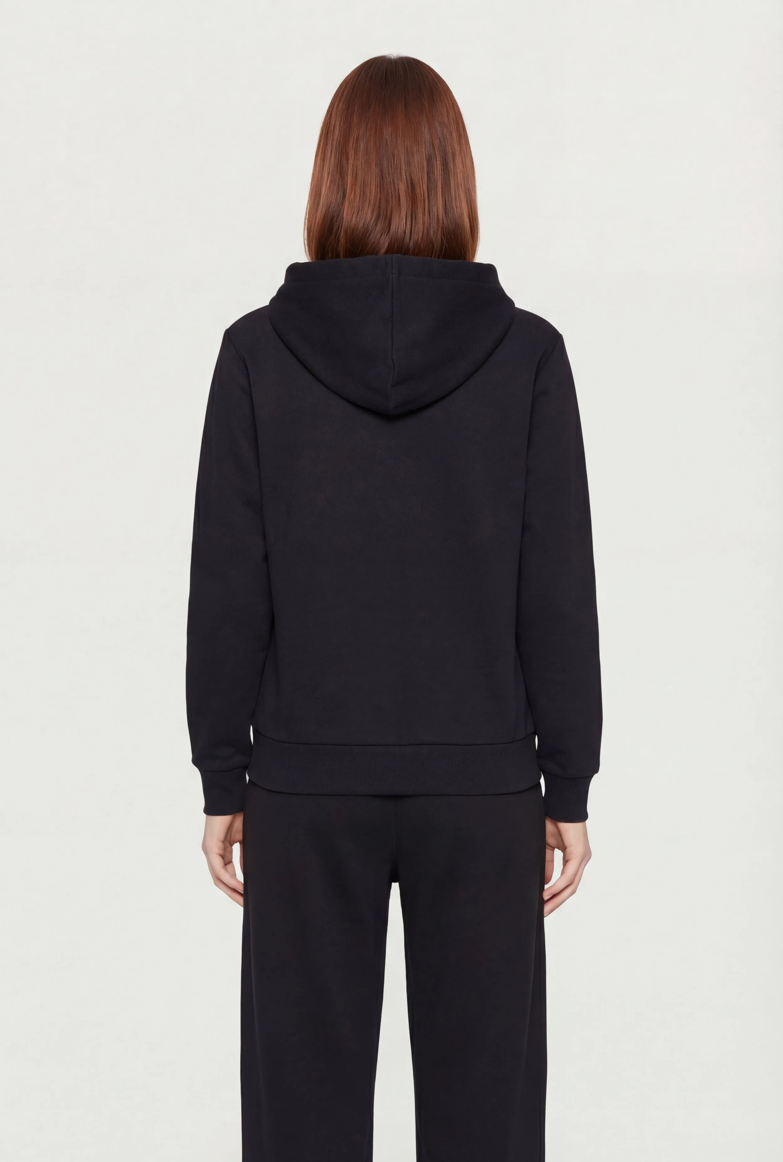 Long Sleeve Zip Front Drawstring Hoodie sold by Rainbow product image thumbnail 5