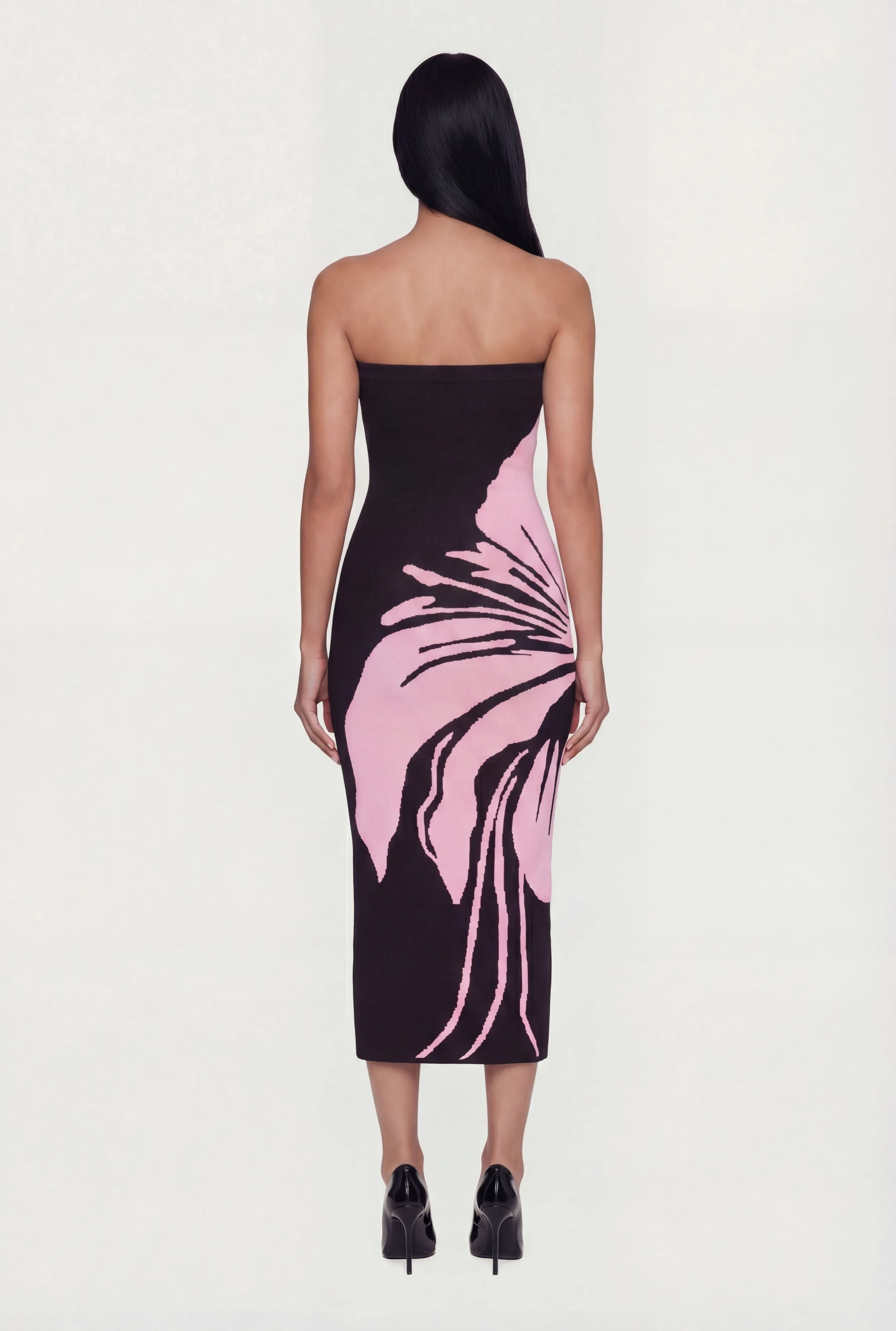 Floral Tube Maxi Sweater Dress sold by Rainbow product image thumbnail 3