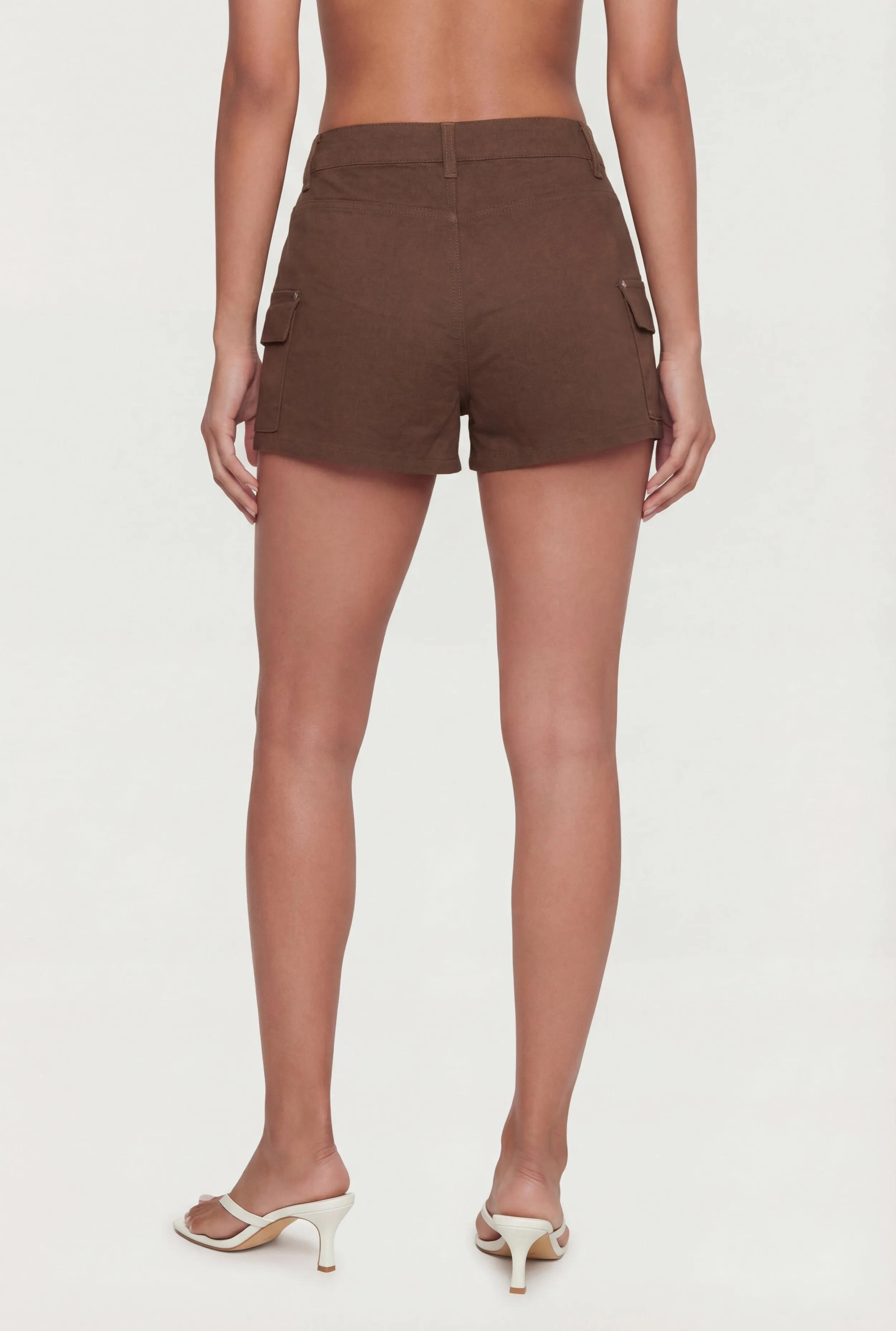 WAX Solid Twill Cargo Shorts sold by Rainbow product image thumbnail 5