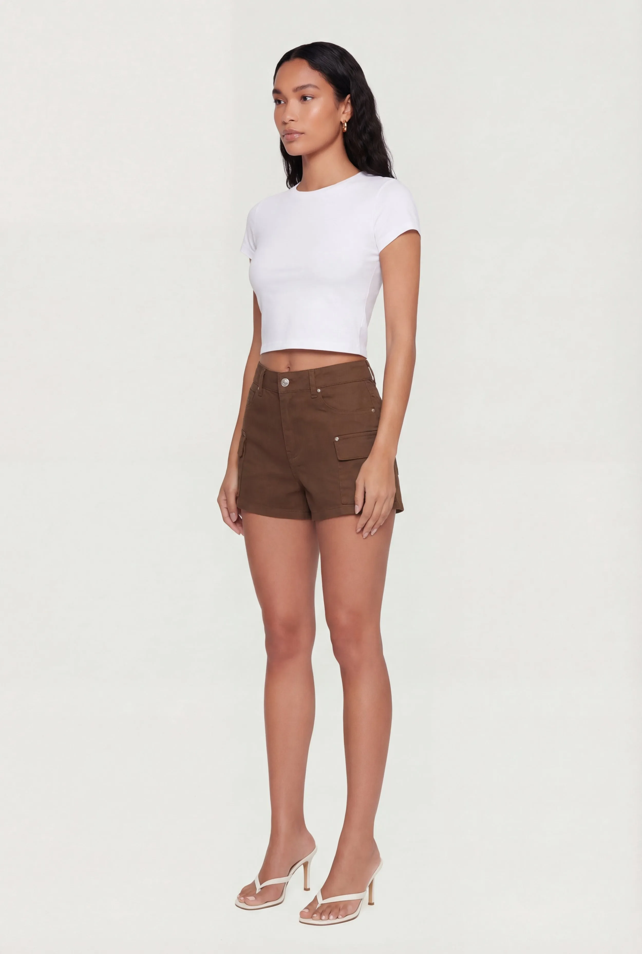 WAX Solid Twill Cargo Shorts sold by Rainbow product image thumbnail 2