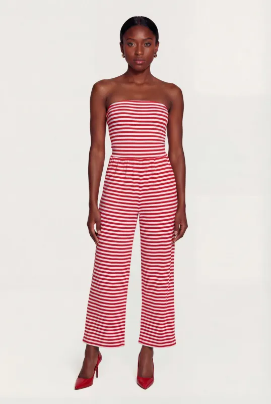 Striped Tube Jumpsuit sold by Rainbow