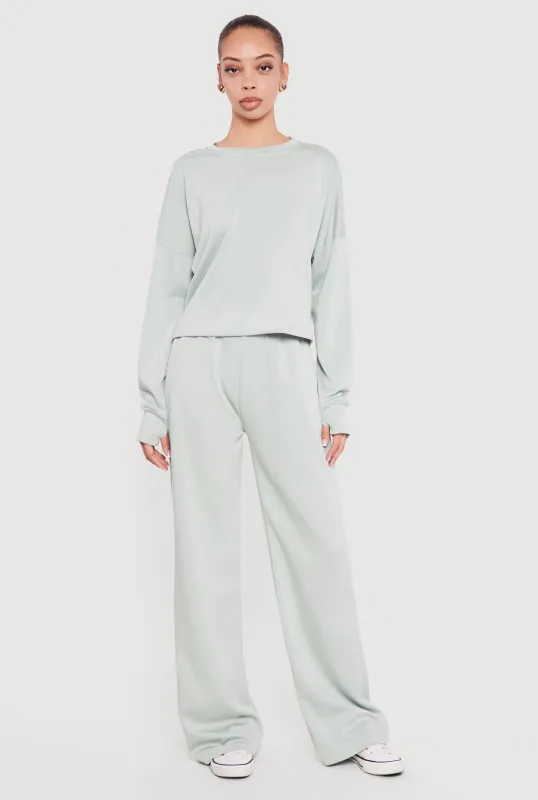 Mid Rise Pull On Pocket Pants sold by Rainbow