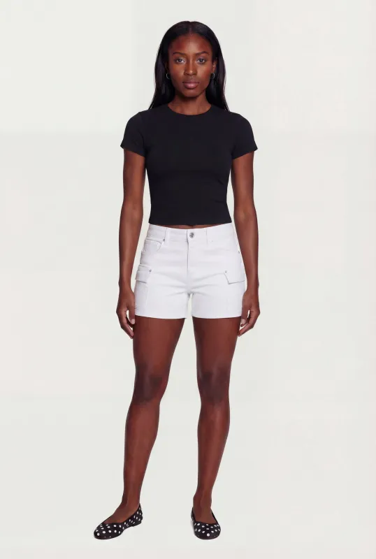 WAX Solid Twill Cargo Shorts made by Rainbow