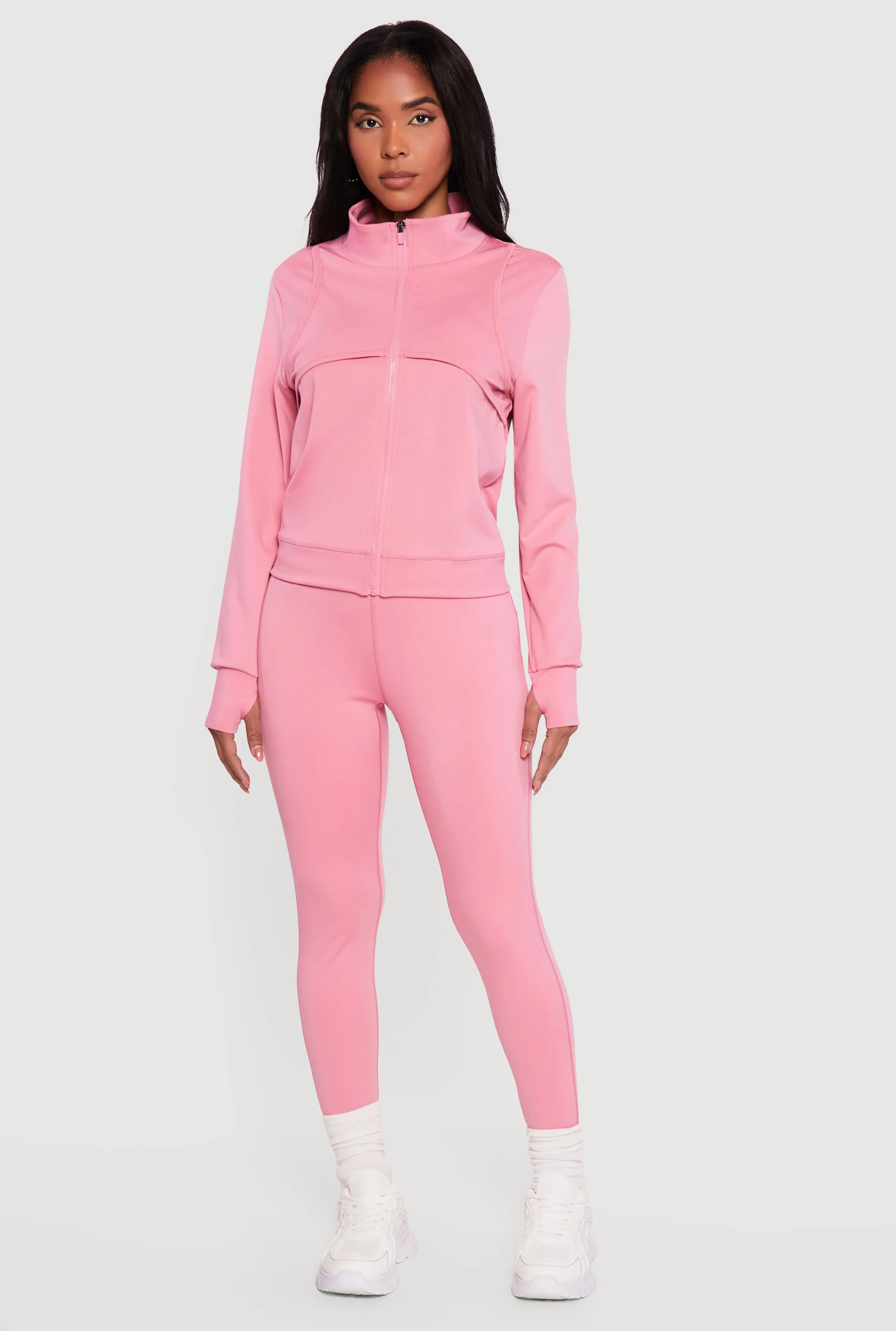 Solid High Waisted Active Leggings sold by Rainbow