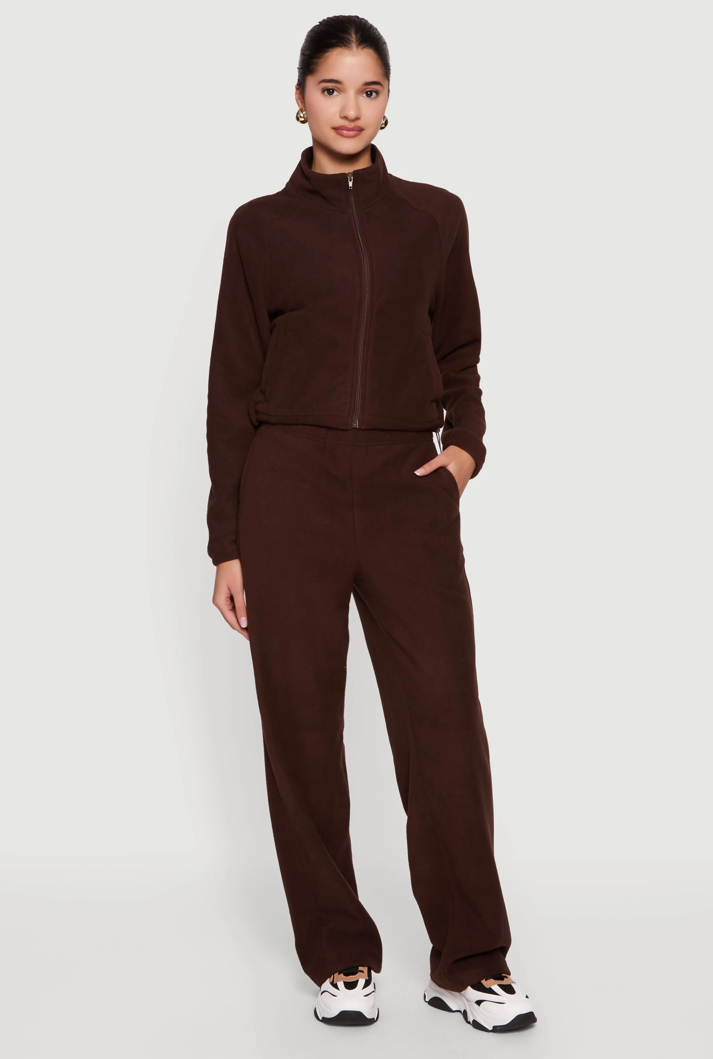 High Waisted Straight Leg Sweatpants sold by Rainbow product image thumbnail 2