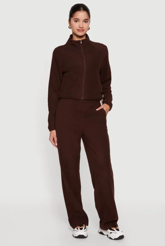 High Waisted Straight Leg Sweatpants sold by Rainbow