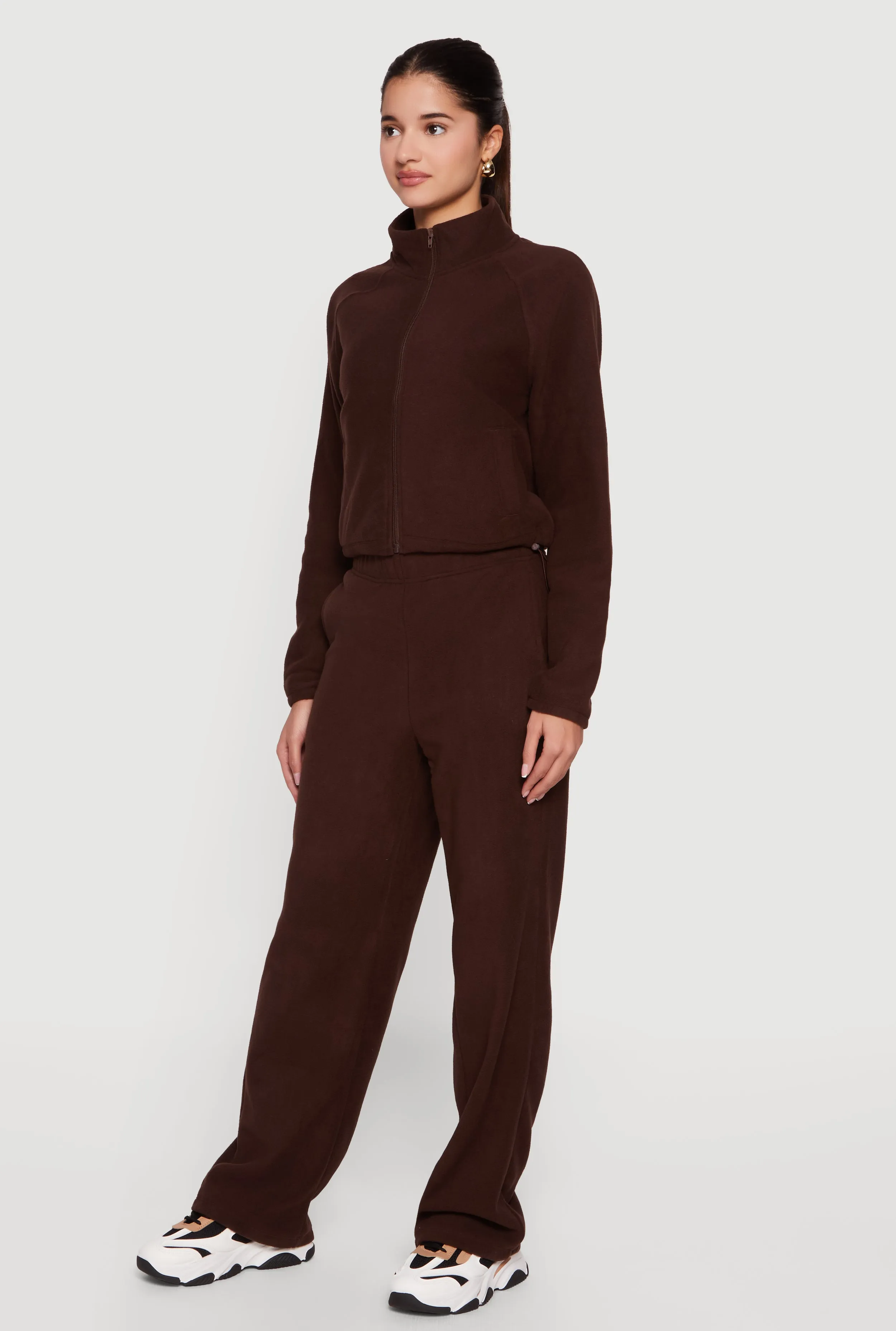 High Waisted Straight Leg Sweatpants sold by Rainbow product image thumbnail 2