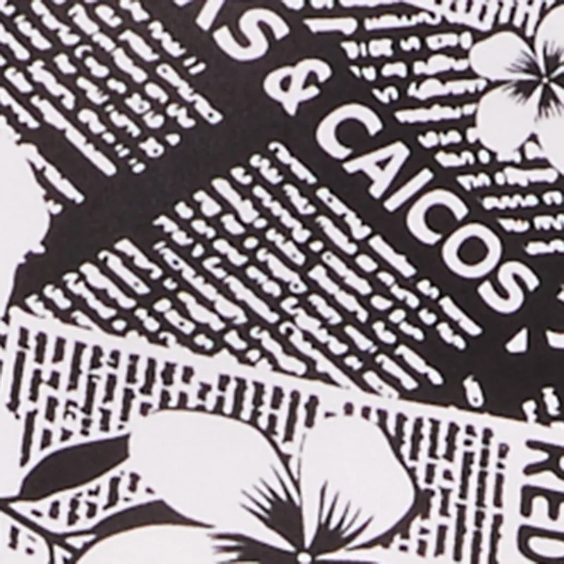 Plus Size Patterned Drawstring Keyhole Side Dress sold by Rainbow product image thumbnail 4