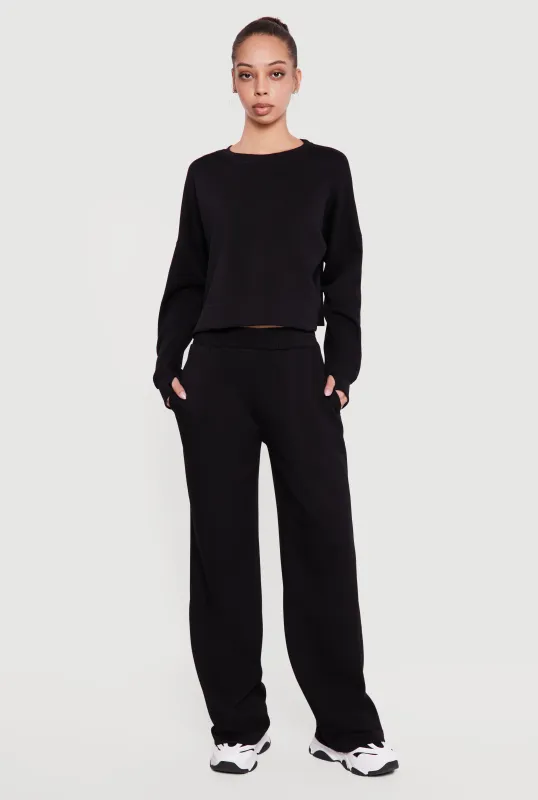 Mid Rise Pull On Pocket Pants sold by Rainbow