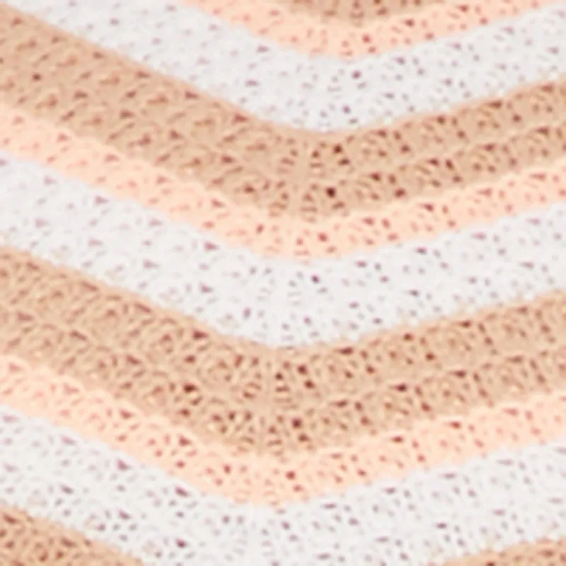 Plus Size Chevron Crochet Halter Midi Dress sold by Rainbow product image thumbnail 4