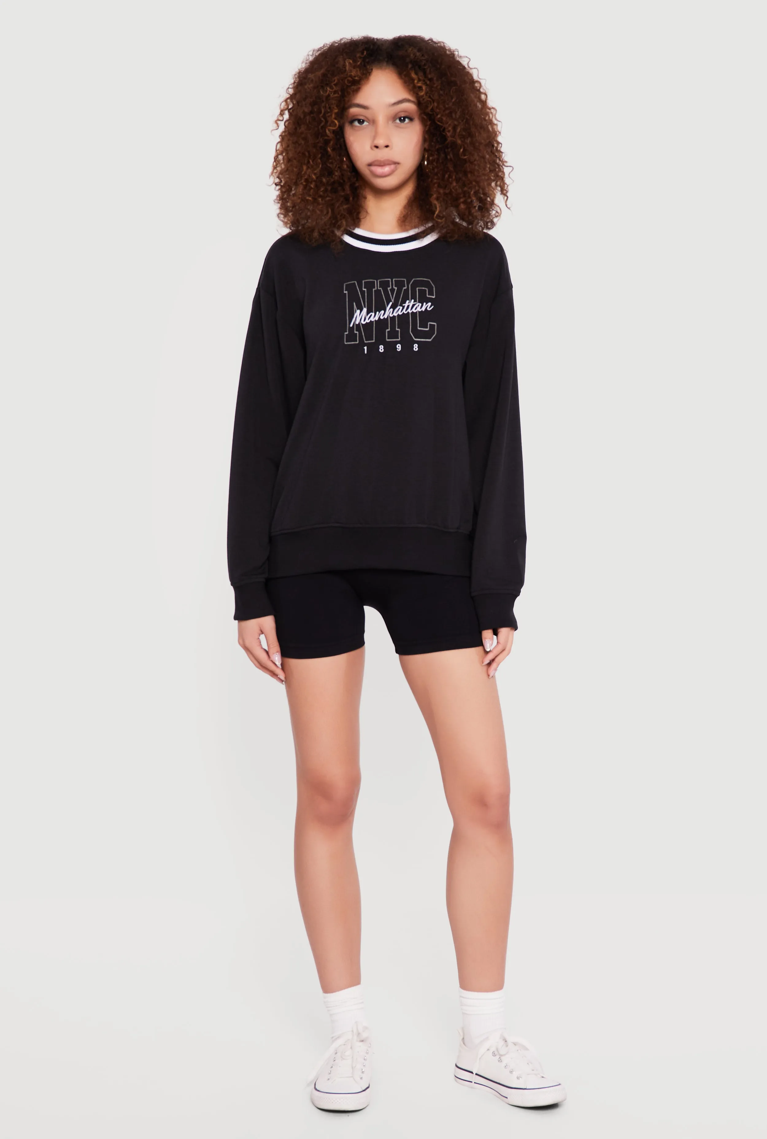 NYC Manhattan Graphic Sweatshirt sold by Rainbow