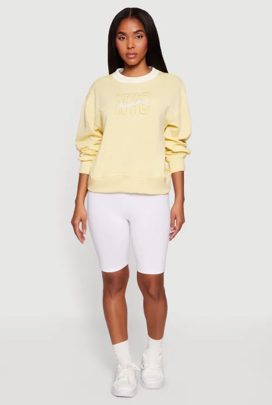 NYC Manhattan Graphic Sweatshirt sold by Rainbow