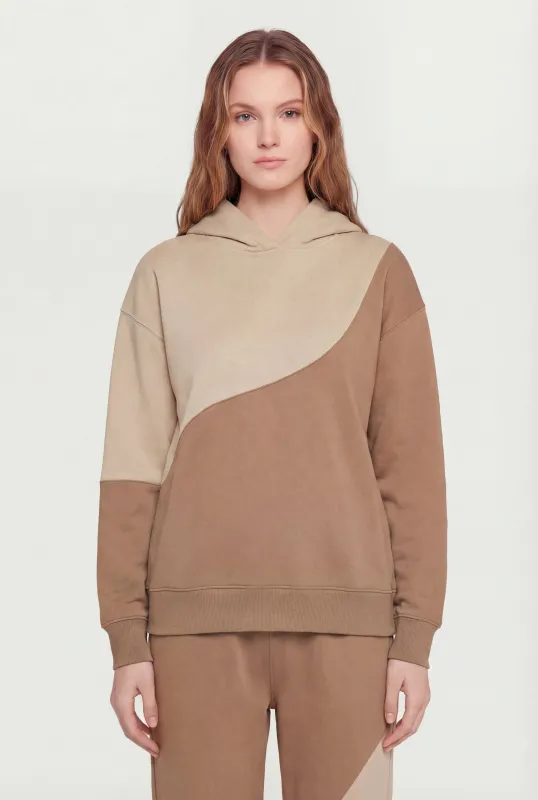 Two Tone Fleece Pullover Hoodie sold by Rainbow