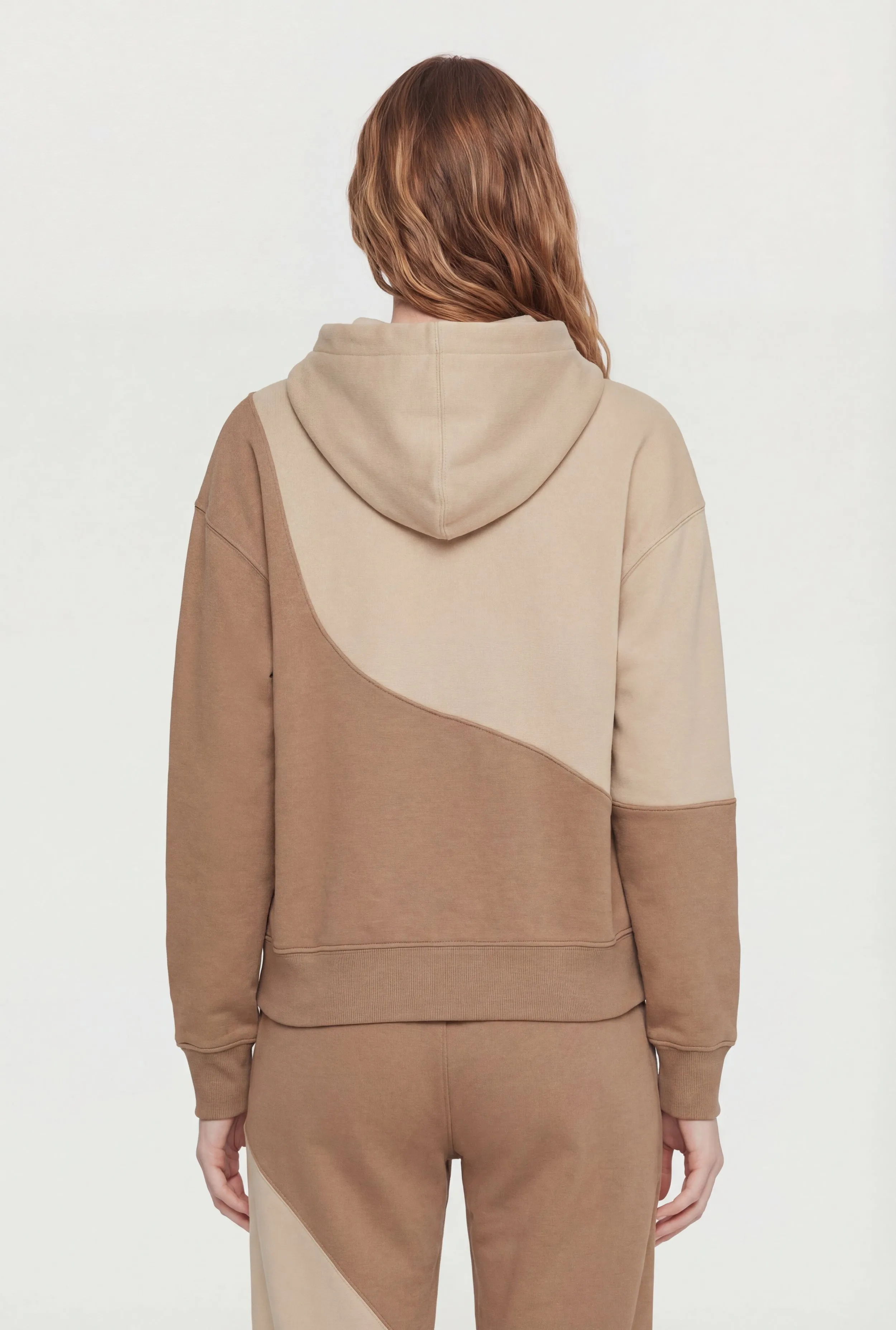 Two Tone Fleece Pullover Hoodie sold by Rainbow product image thumbnail 5