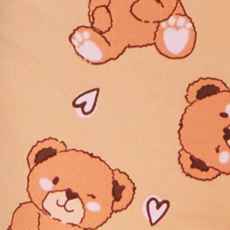 Teddy Bear Print Pajama Romper sold by Rainbow product image thumbnail 3