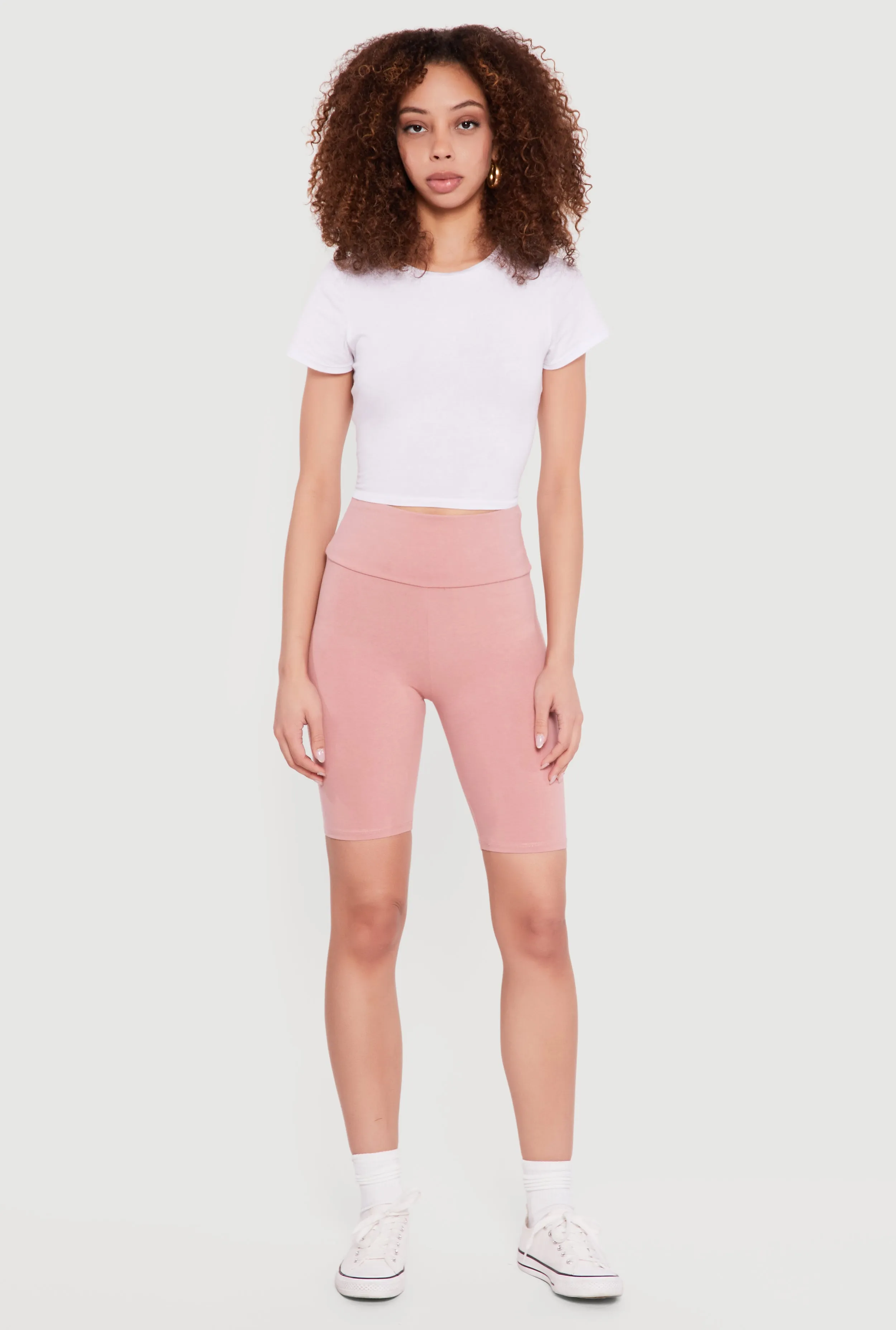 High Waisted Bike Shorts sold by Rainbow