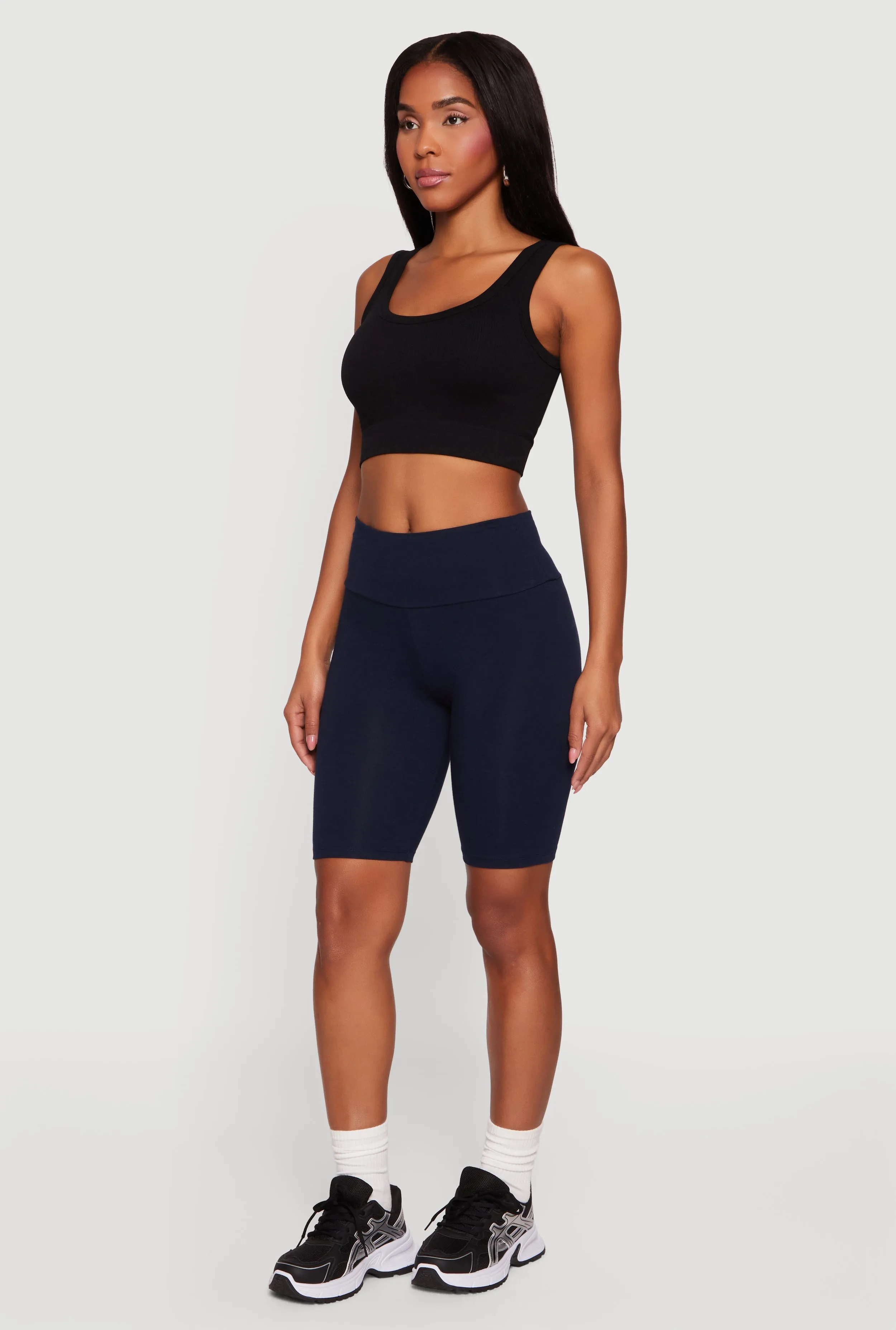 High Waisted Bike Shorts sold by Rainbow product image thumbnail 2