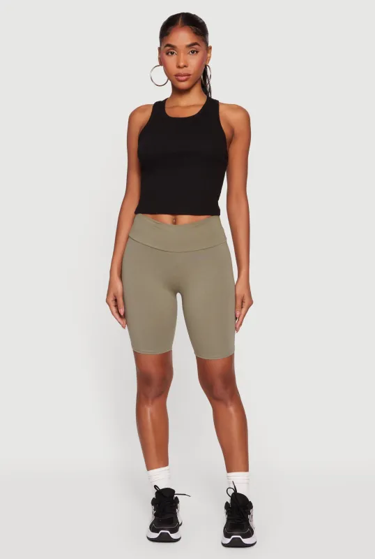 High Waisted Bike Shorts sold by Rainbow