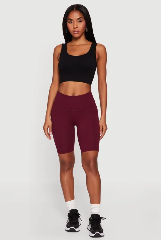 High Waisted Bike Shorts sold by Rainbow