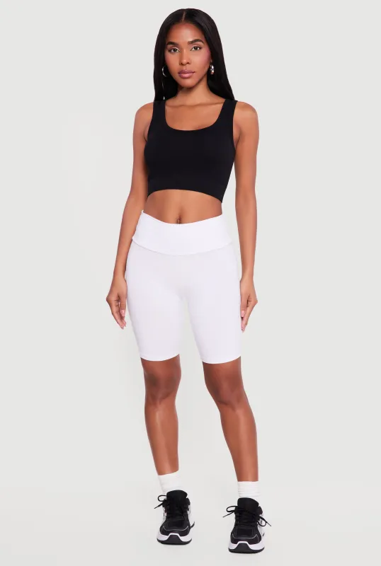 High Waisted Bike Shorts sold by Rainbow