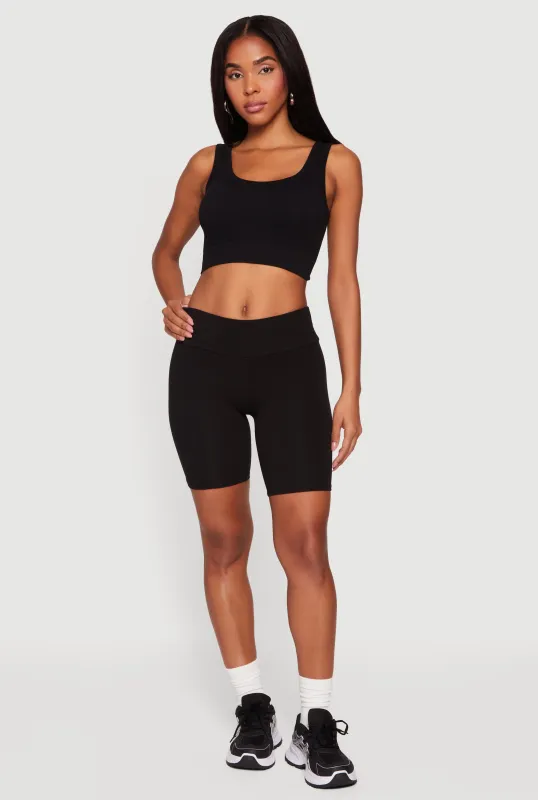 High Waisted Bike Shorts sold by Rainbow