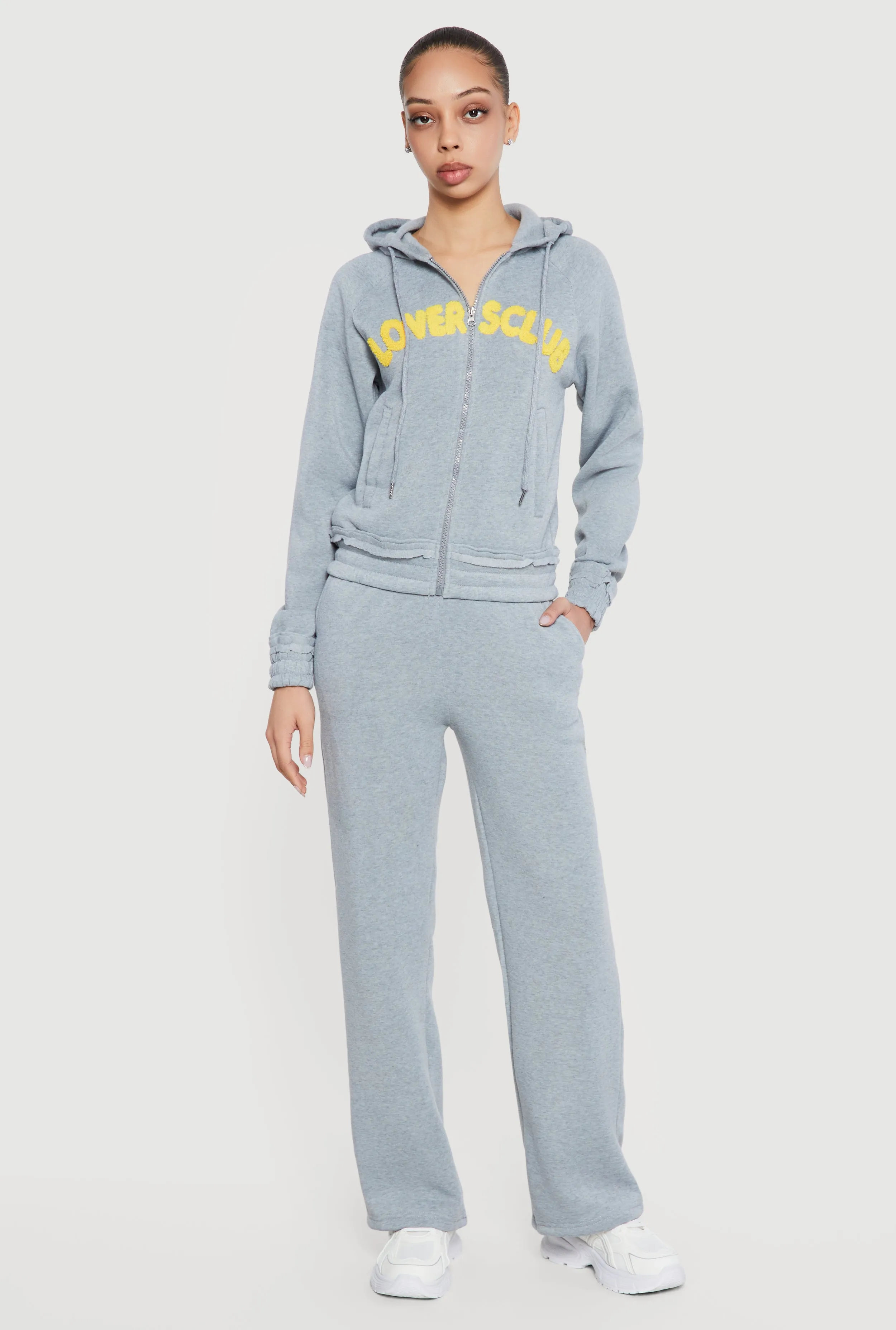 Chenille Lovers Club Graphic Drawstring Waist Joggers sold by Rainbow
