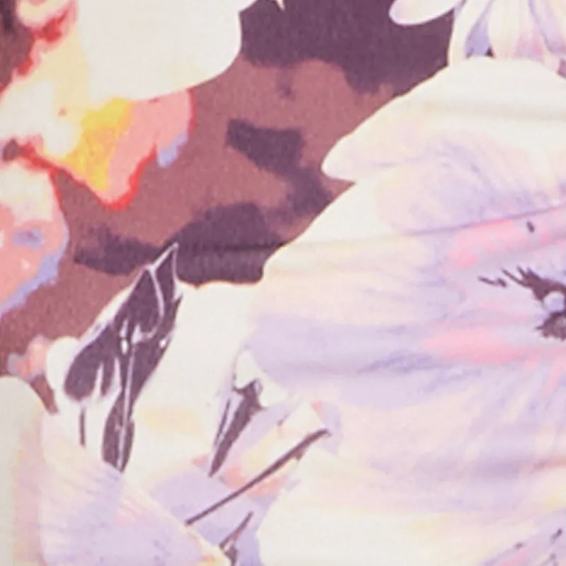 Patterned Ruched Side Tube Top sold by Rainbow product image thumbnail 4