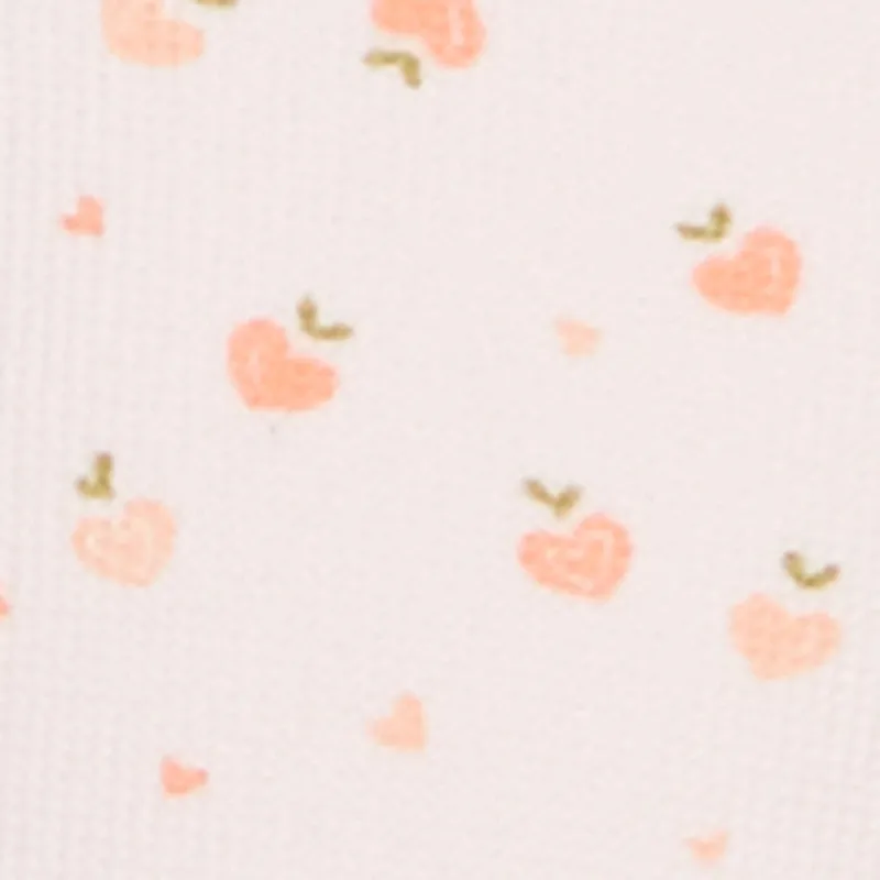 Heart Print Waffle Knit Pajama Cami and Shorts Set sold by Rainbow product image thumbnail 3