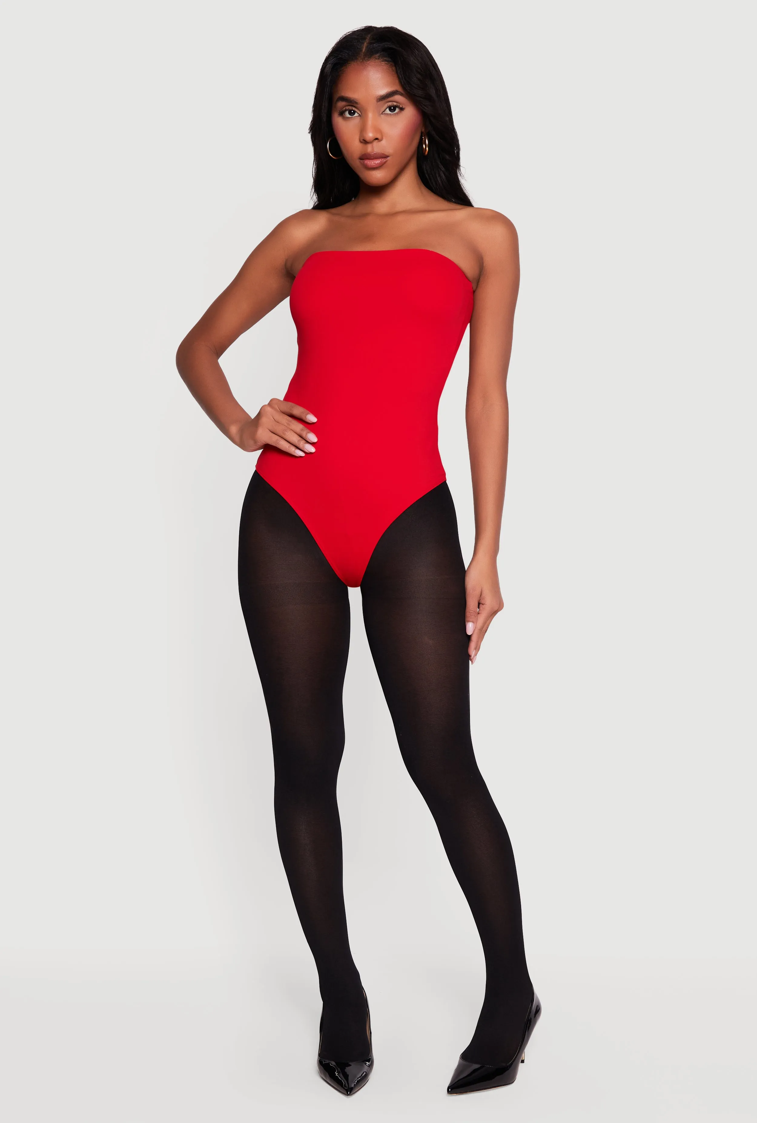 Cozy Knit Tube Bodysuit sold by Rainbow product image thumbnail 2