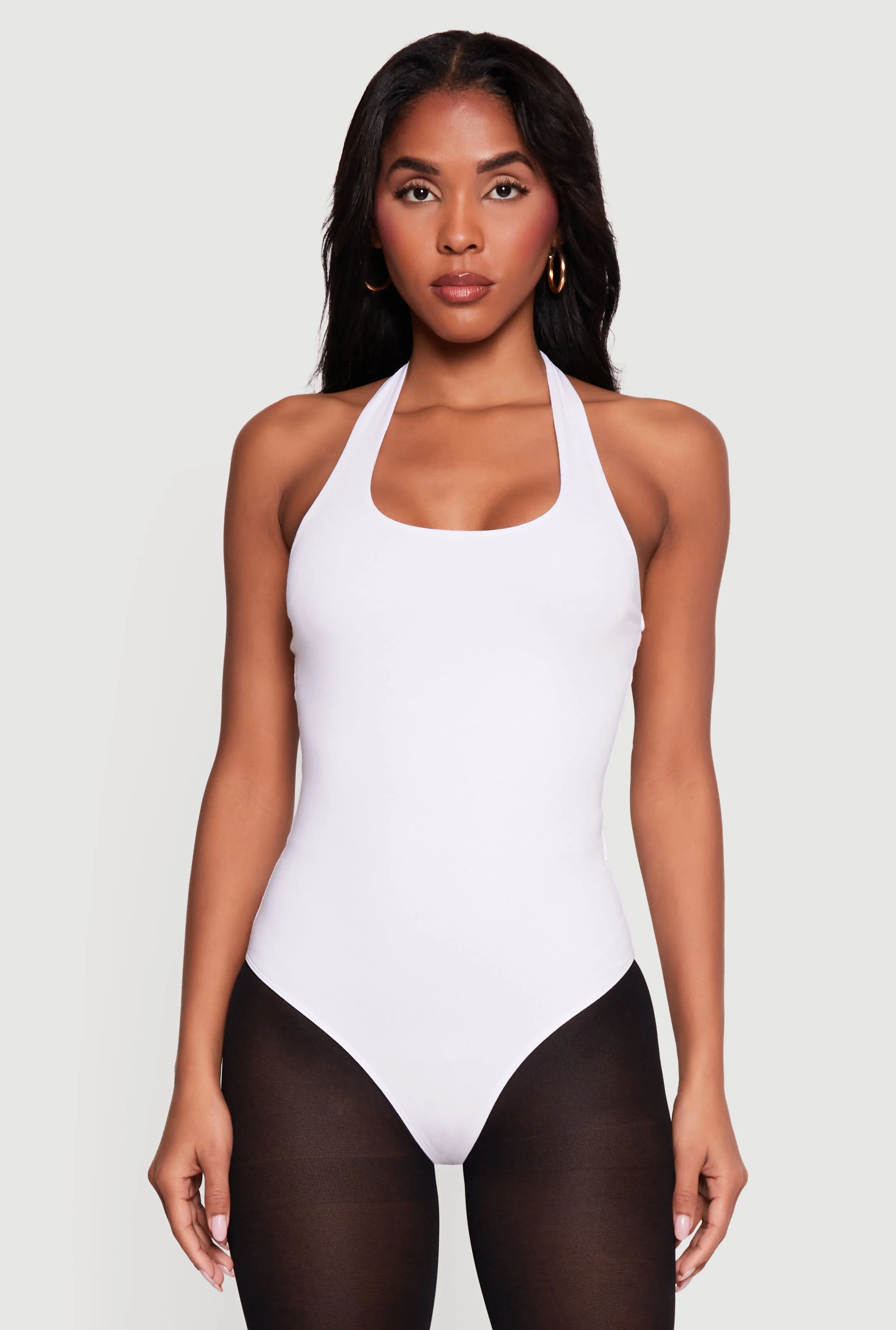 Scoop Neck Halter Bodysuit sold by Rainbow product image thumbnail 2