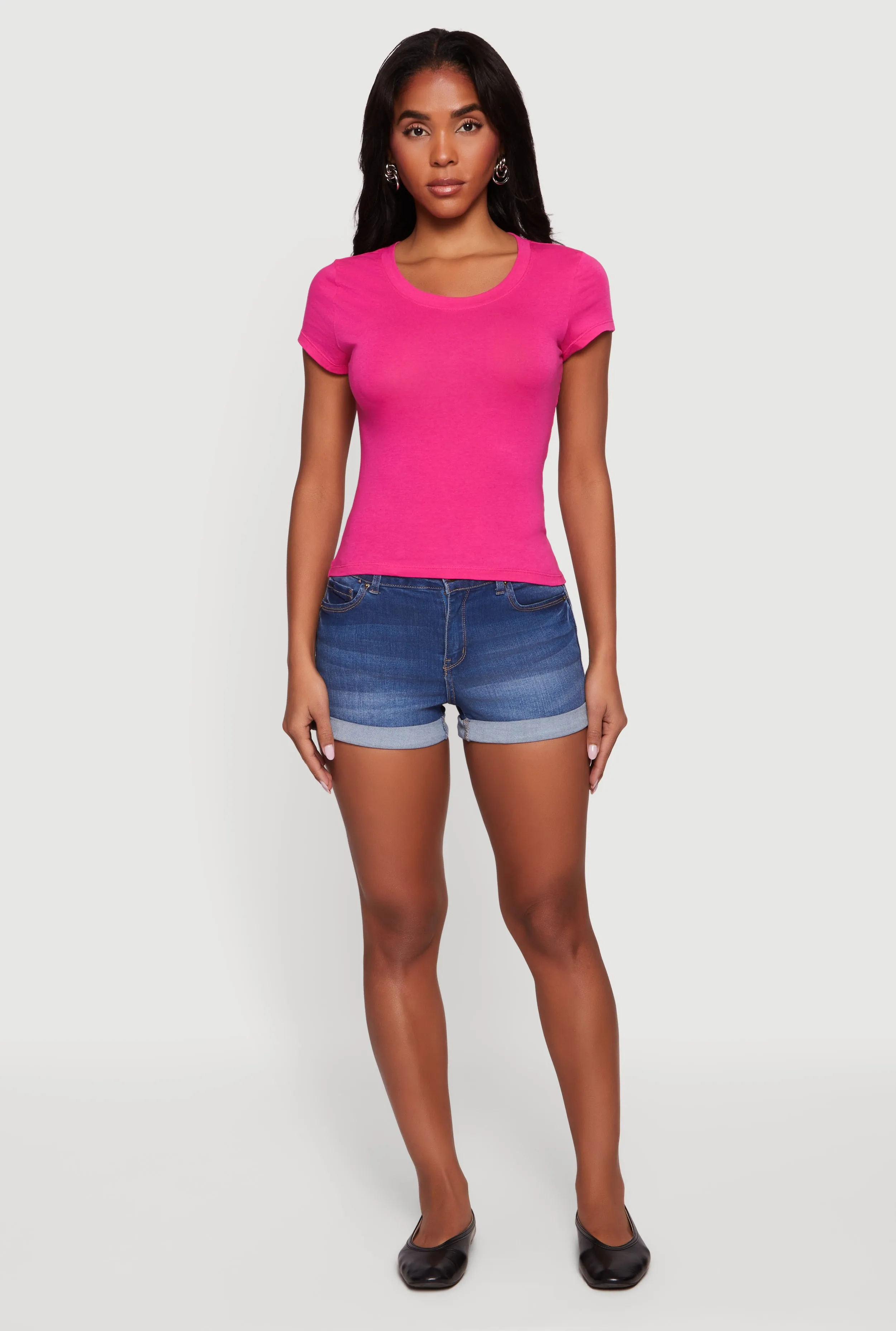 Basic Short Sleeve T-Shirt sold by Rainbow