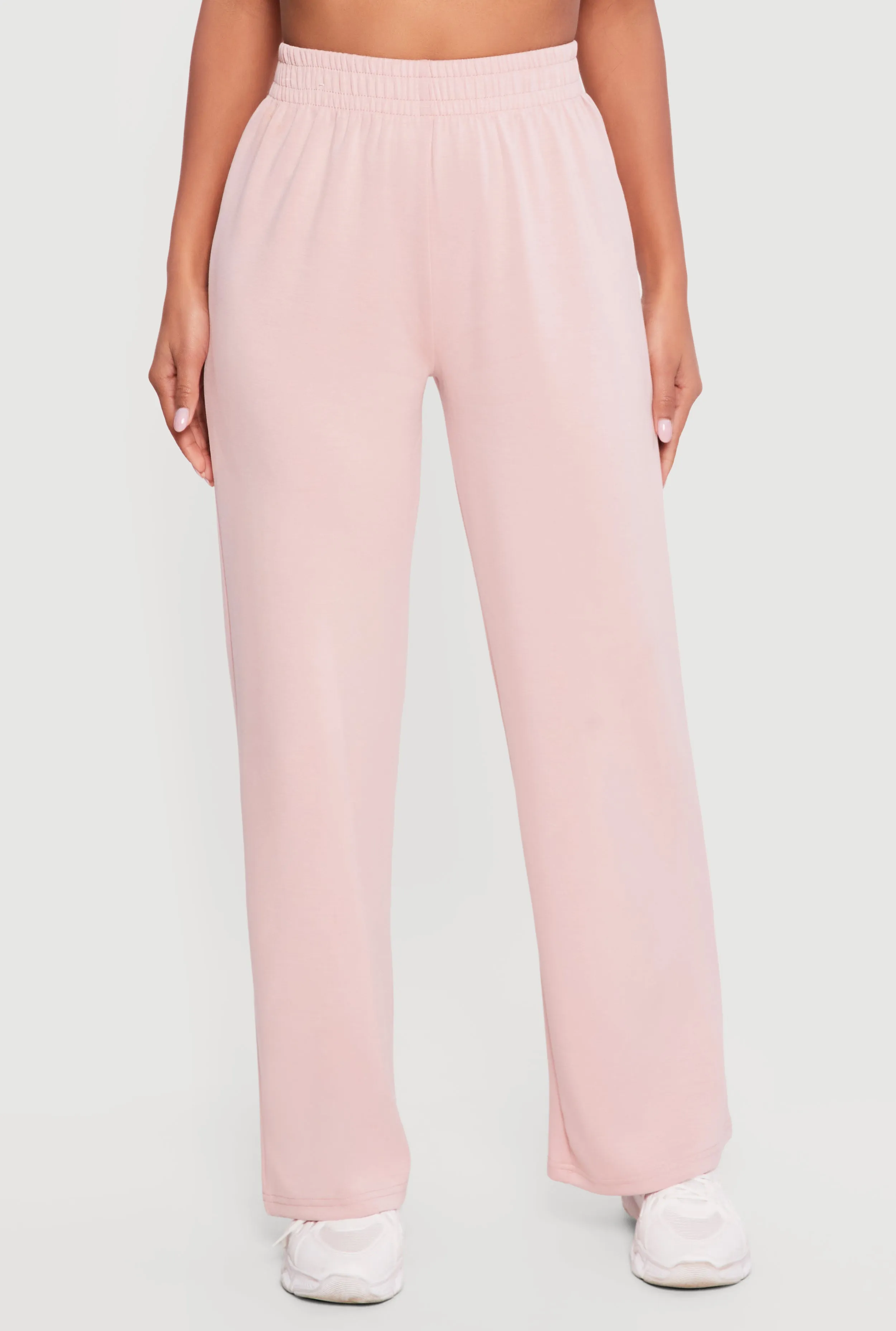 Solid Elastic Waist Pull On Sweatpants sold by Rainbow product image thumbnail 3