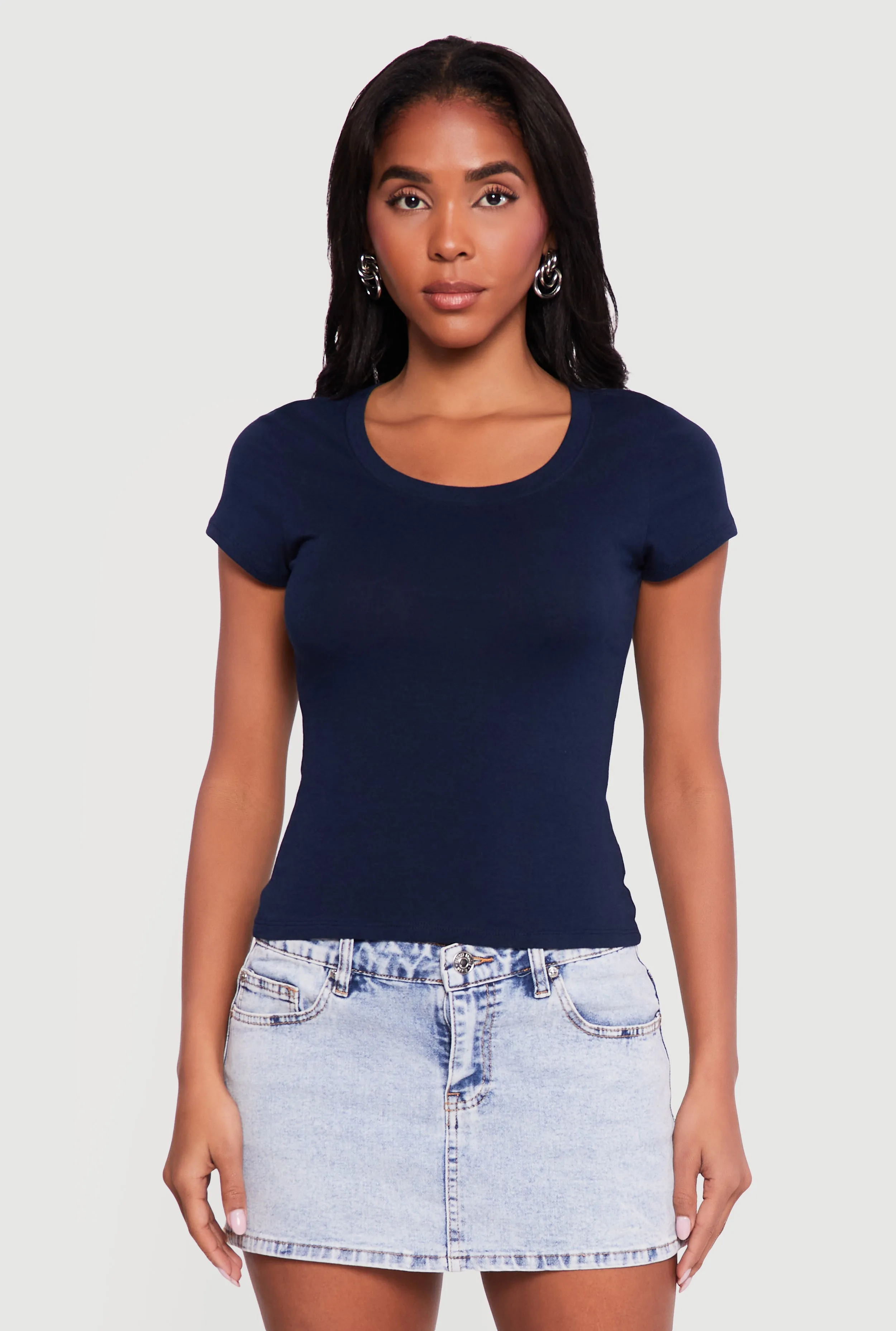 Basic Short Sleeve T-Shirt sold by Rainbow product image thumbnail 2