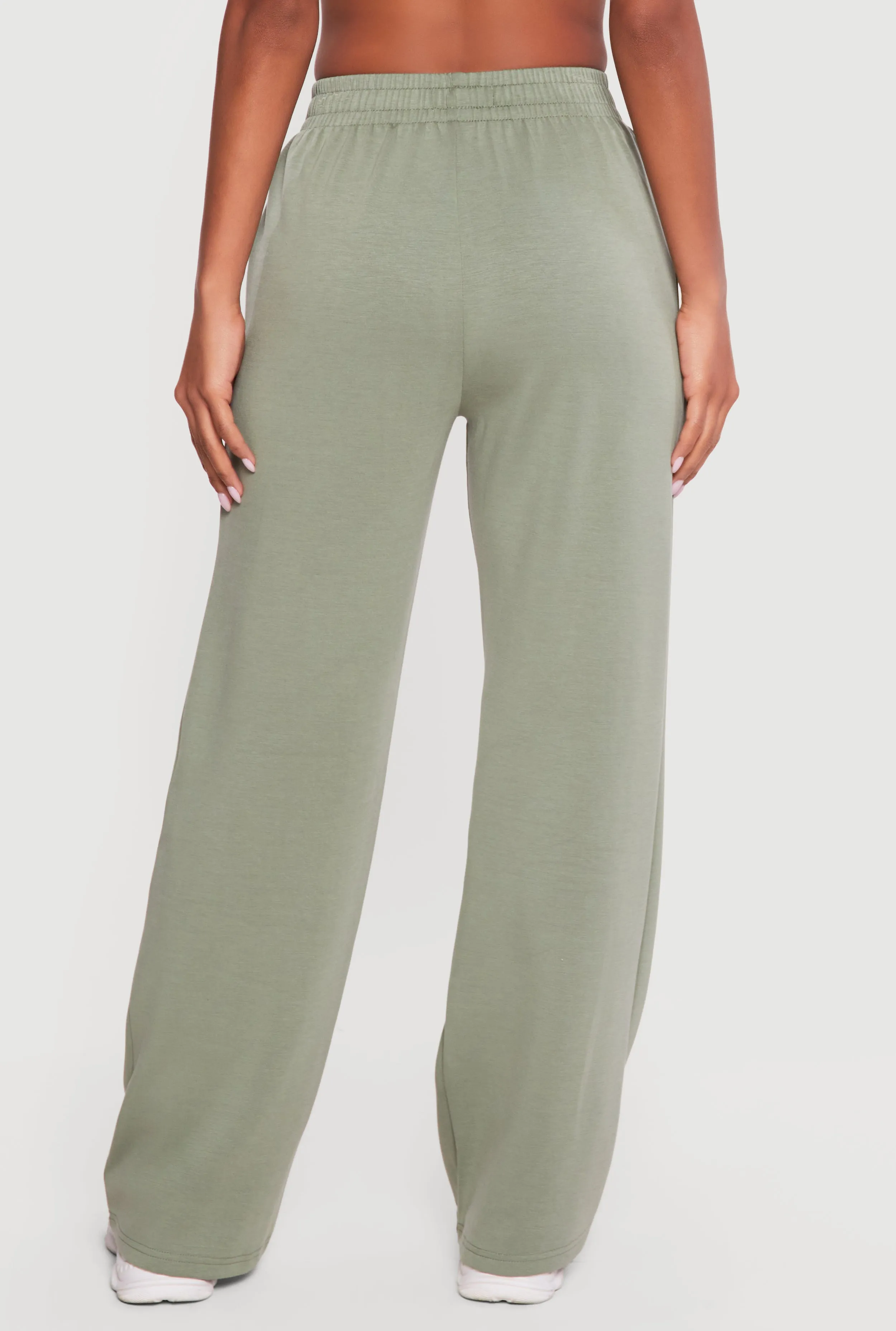 Solid Elastic Waist Pull On Sweatpants sold by Rainbow product image thumbnail 5
