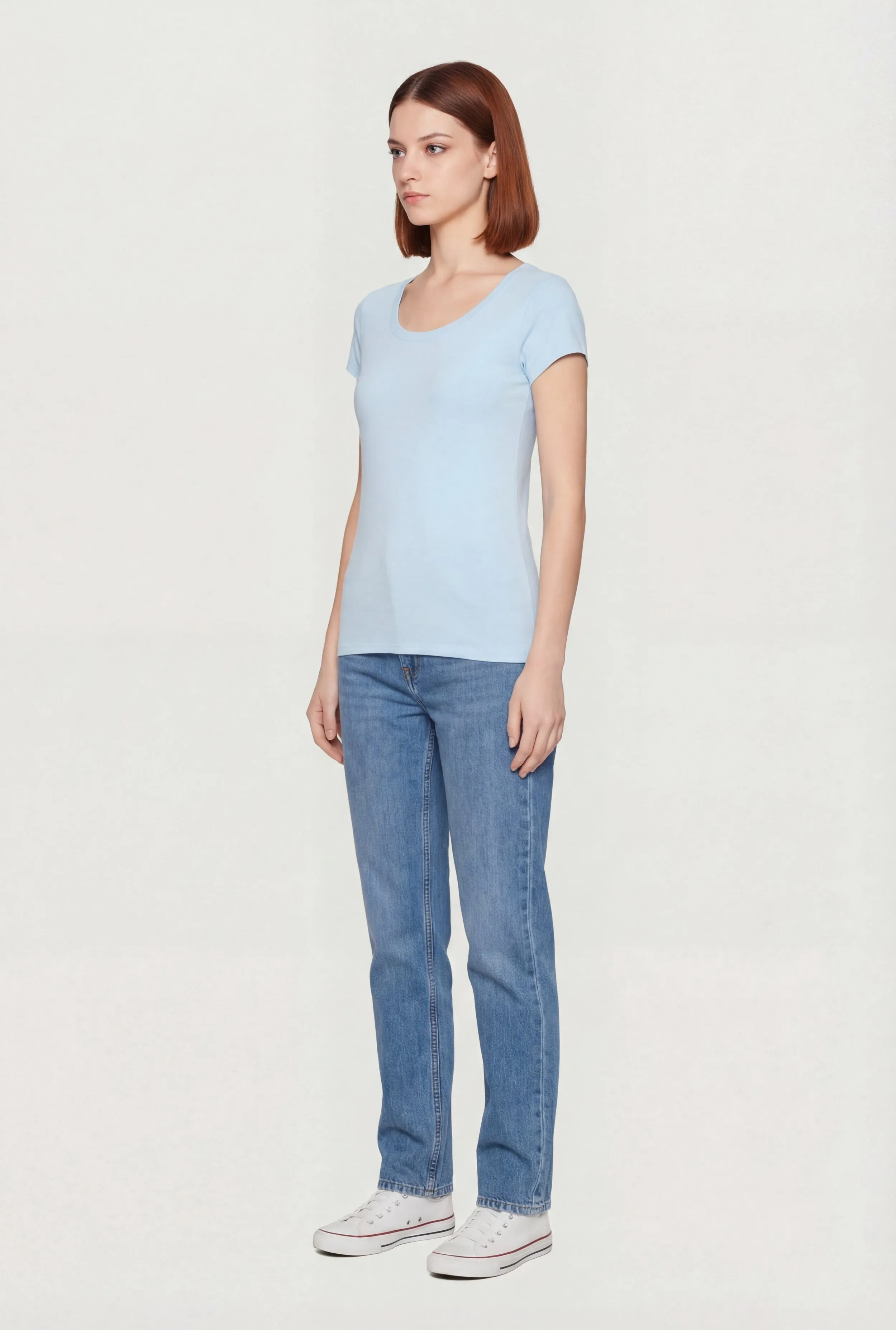 Basic Short Sleeve T-Shirt sold by Rainbow product image thumbnail 3