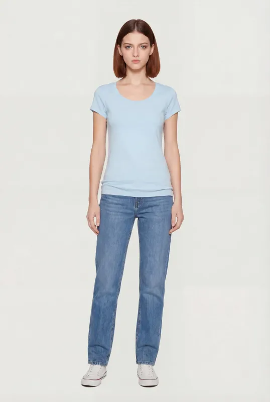 Basic Short Sleeve T-Shirt made by Ambiance
