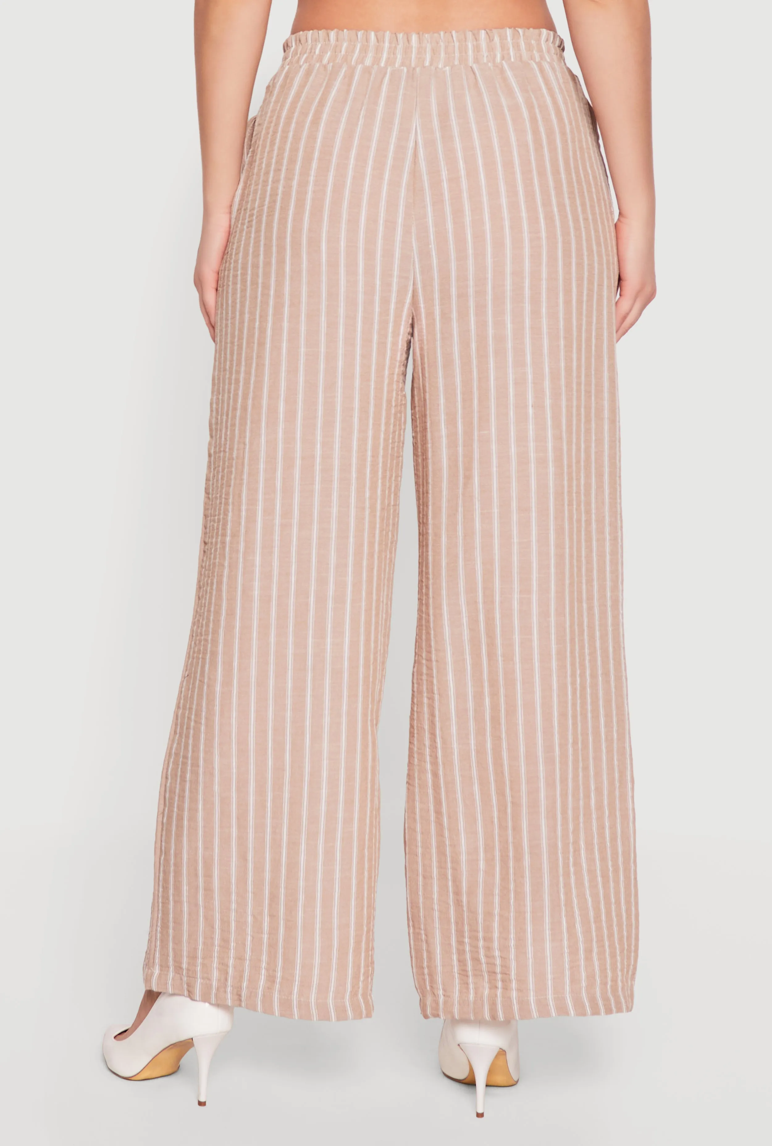 Striped Pull On Wide Leg Pants sold by Rainbow product image thumbnail 5