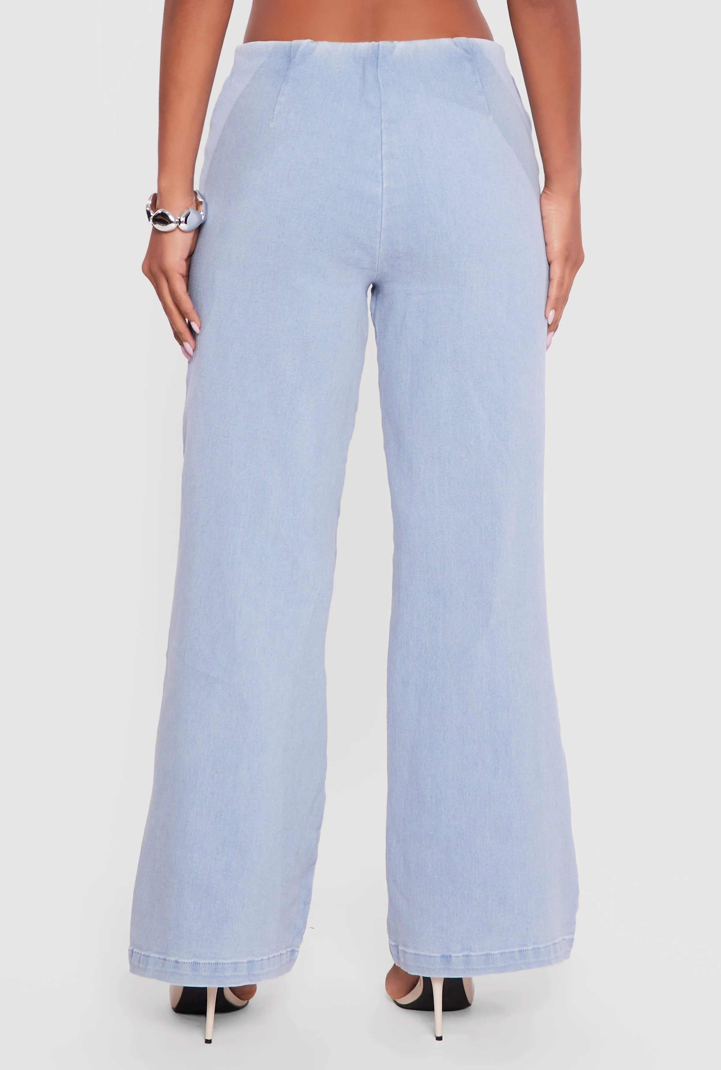 Pull On Wide Leg Jeans sold by Rainbow product image thumbnail 5