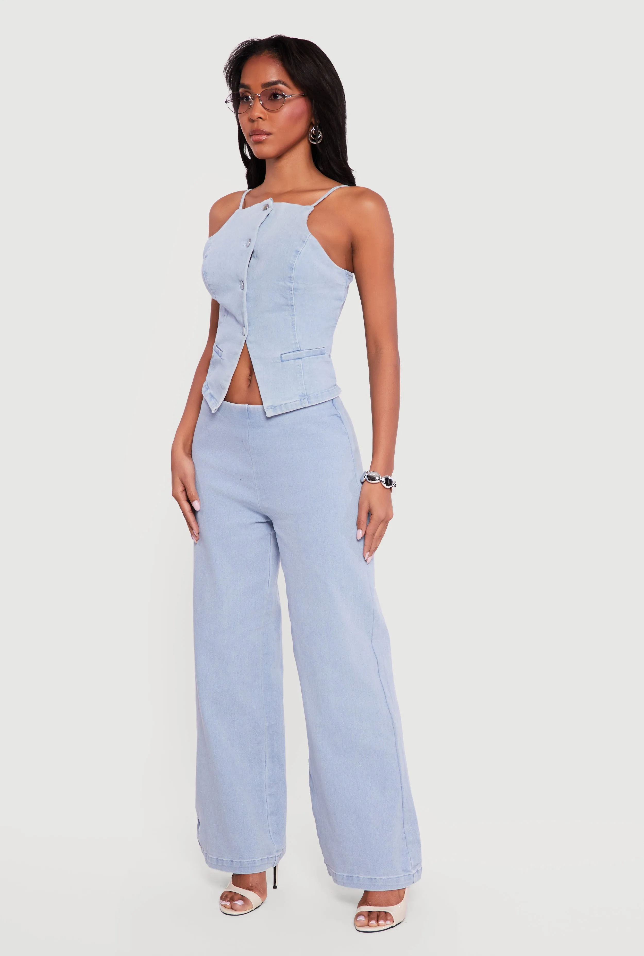 Pull On Wide Leg Jeans sold by Rainbow product image thumbnail 2