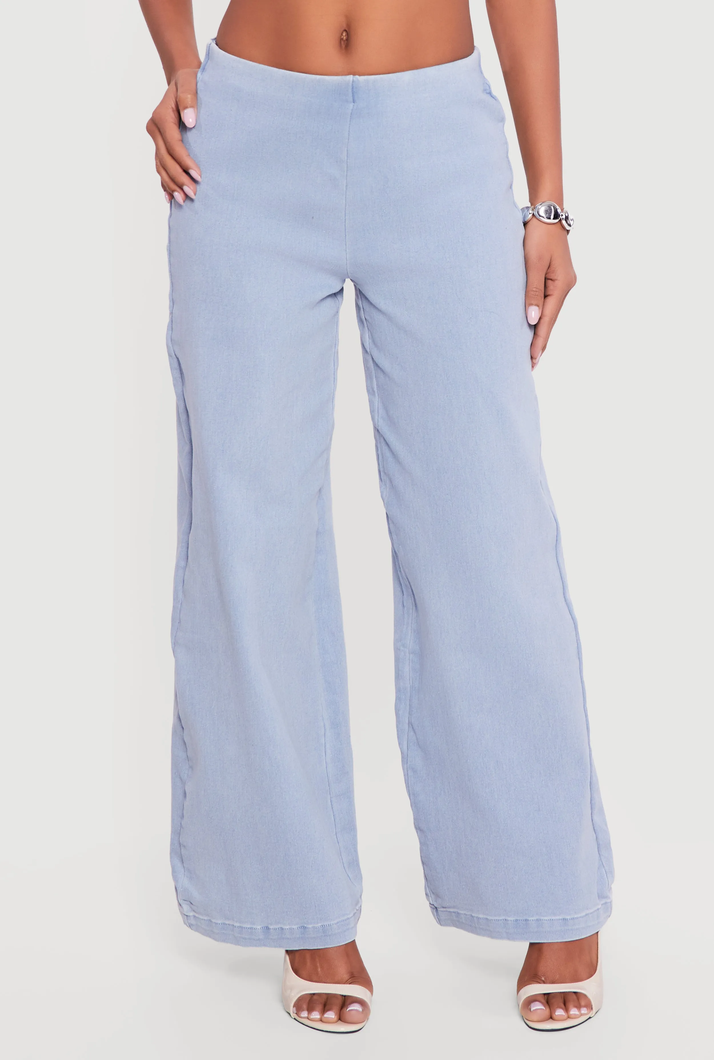 Pull On Wide Leg Jeans sold by Rainbow product image thumbnail 3
